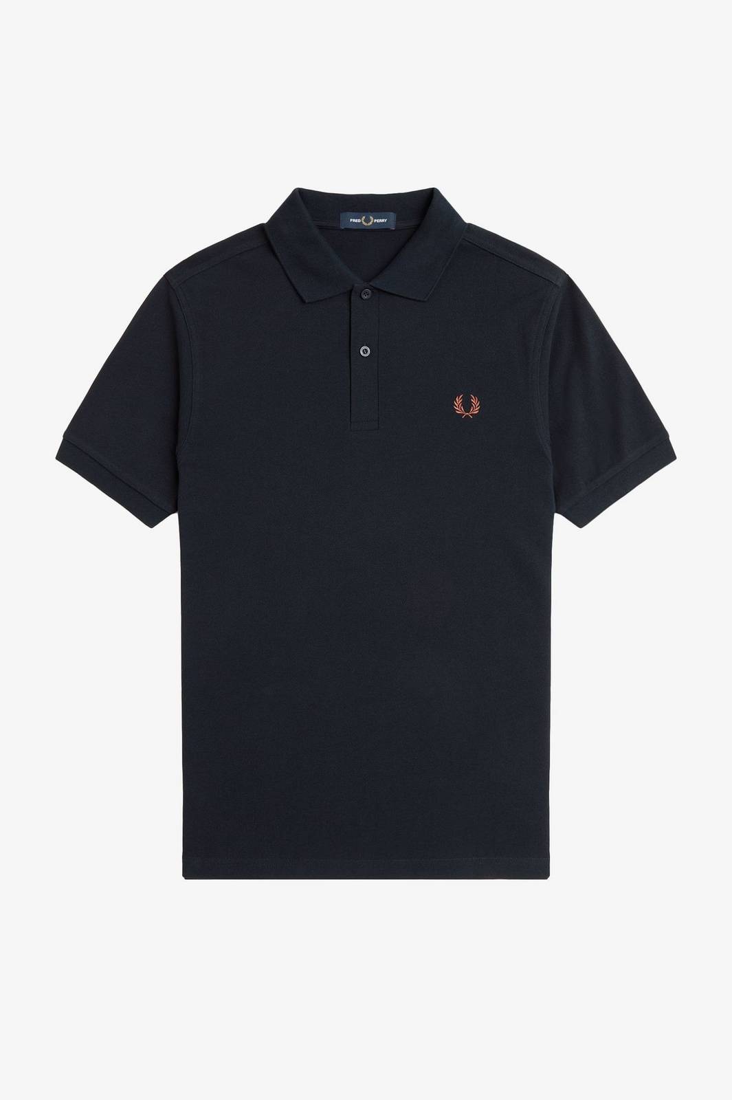 FRED PERRY Pique Short Sleeve Polo Man blue