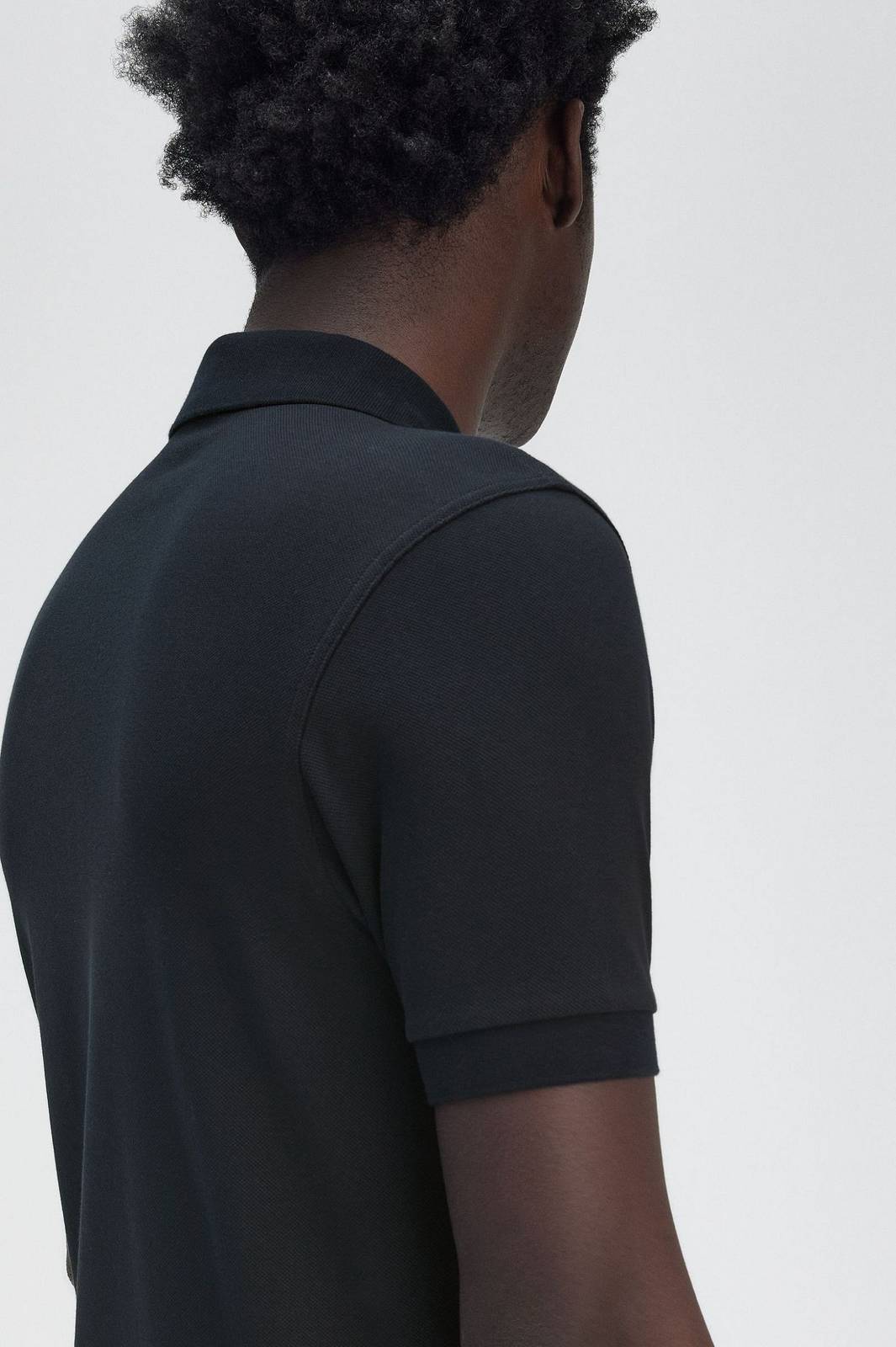FRED PERRY Pique Short Sleeve Polo Man blue Photo 4