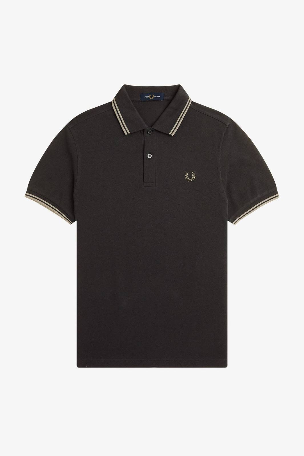 FRED PERRY Slim Fit Short Sleeve Polo Man grey