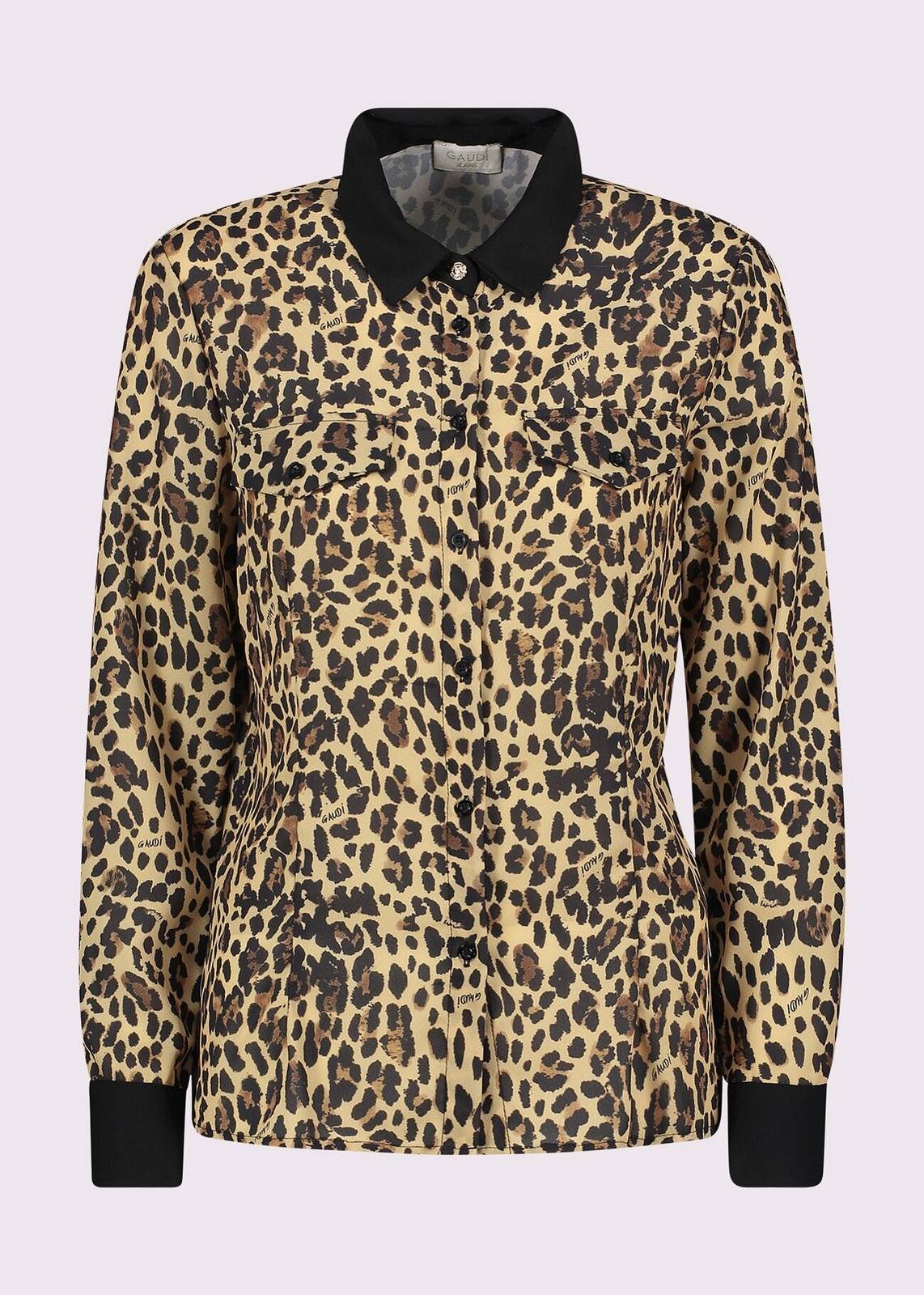 GAUDI' Chemise à pois Femme beige