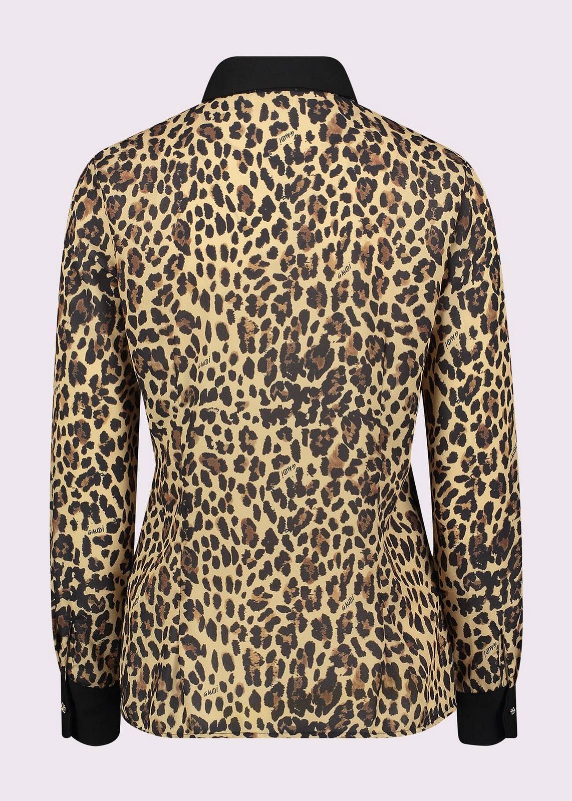 GAUDI' Geflecktes Hemd Damen beige Foto 2