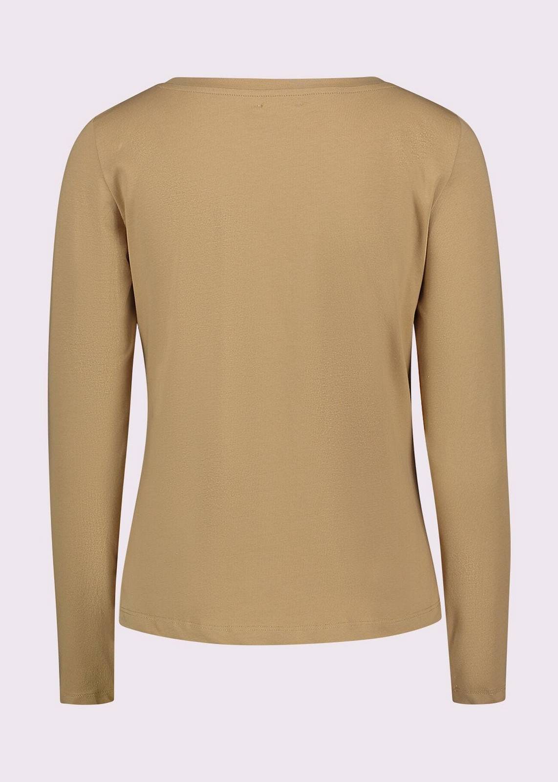 GAUDI' Langärmeliges T-Shirt Damen beige Foto 2