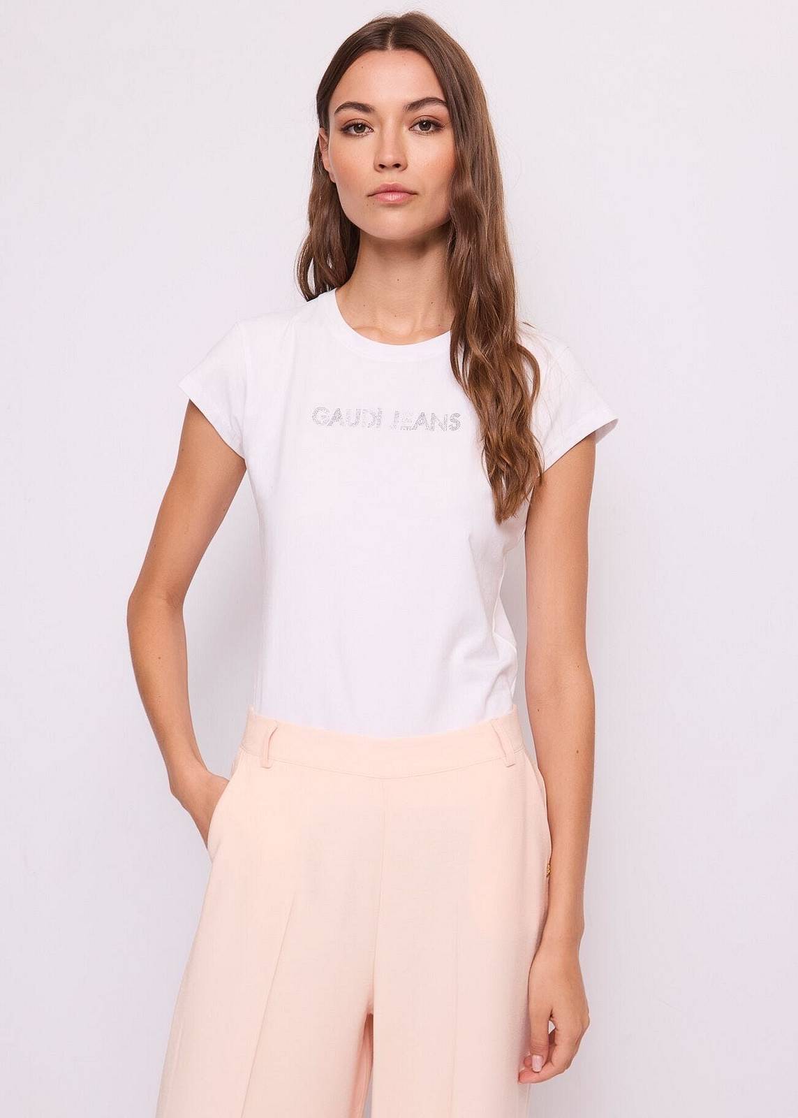 GAUDI' MC T-Shirt Damen weiß