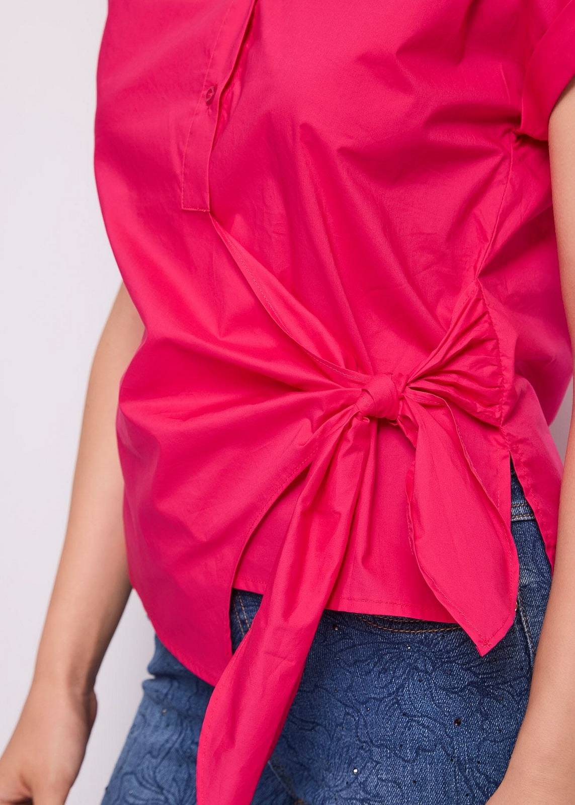 GAUDI' Chemise MC Femme fuchsia Photo 3