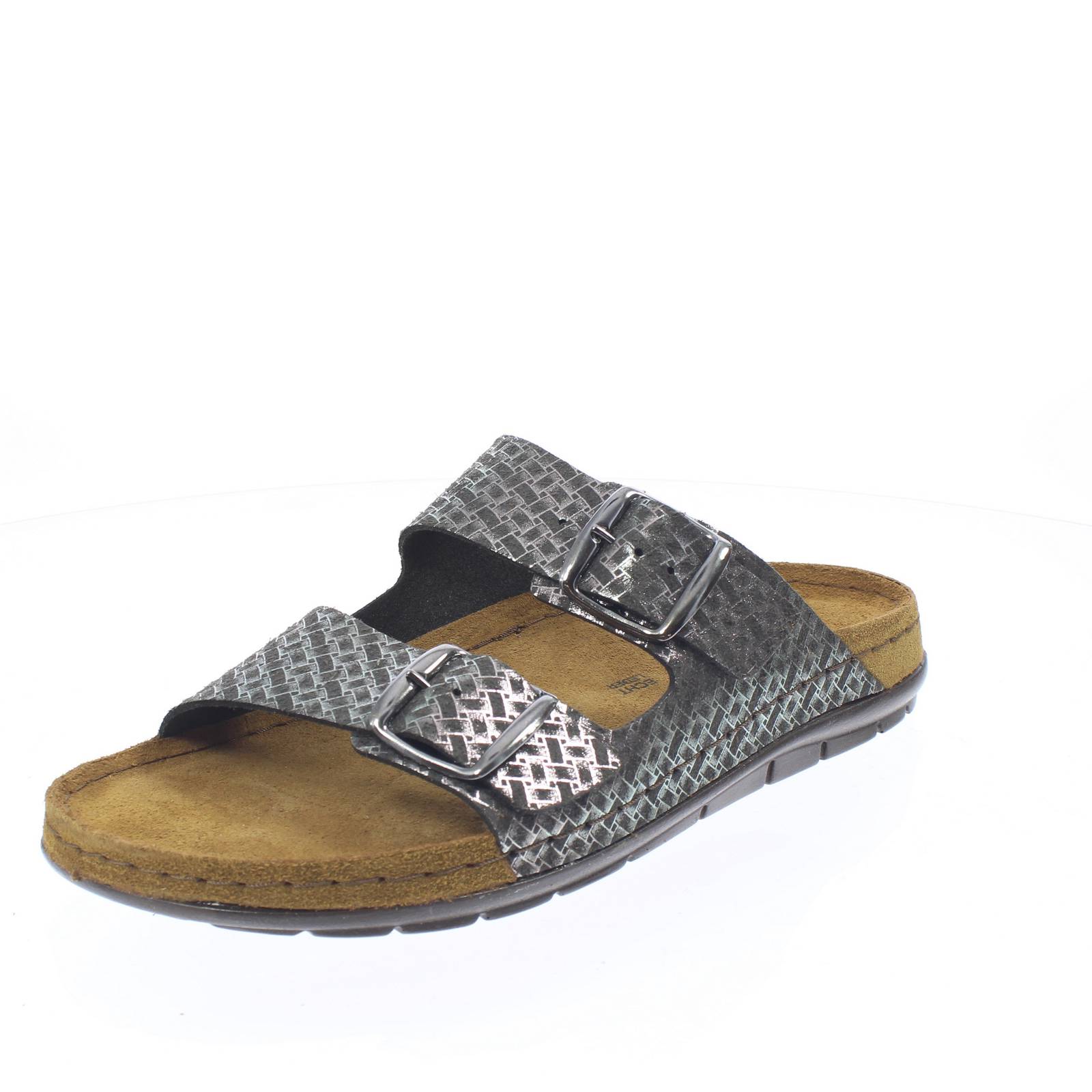 Родом Чиабатте с двойной лицевой панелью Nero - Донна Скарпе Чиабатте с лицевой панелью Nero 12390₽