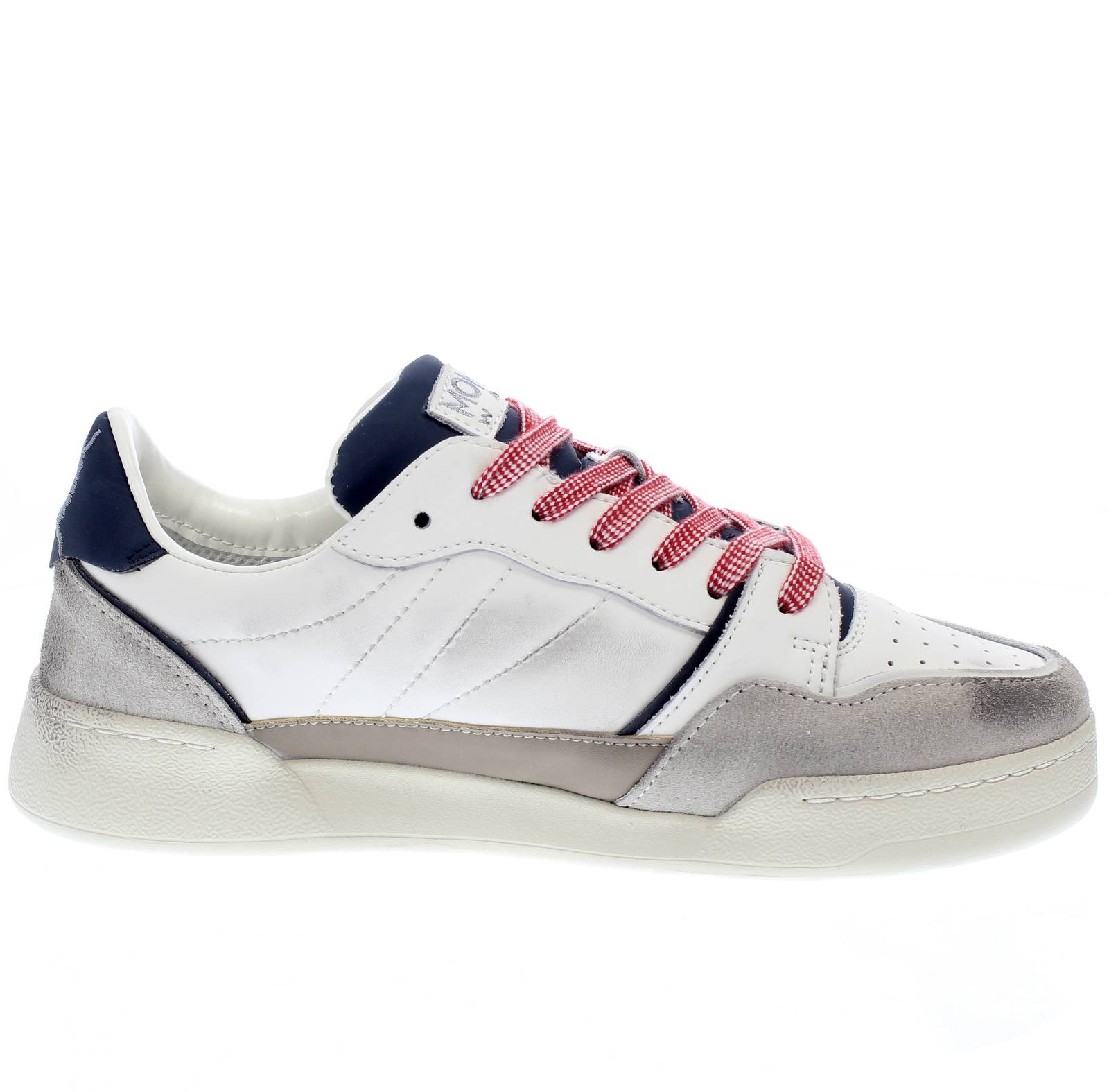 GALIZIO TORRESI Lucky - Niedrige Leder-Sneakers Herren weiß Foto 2