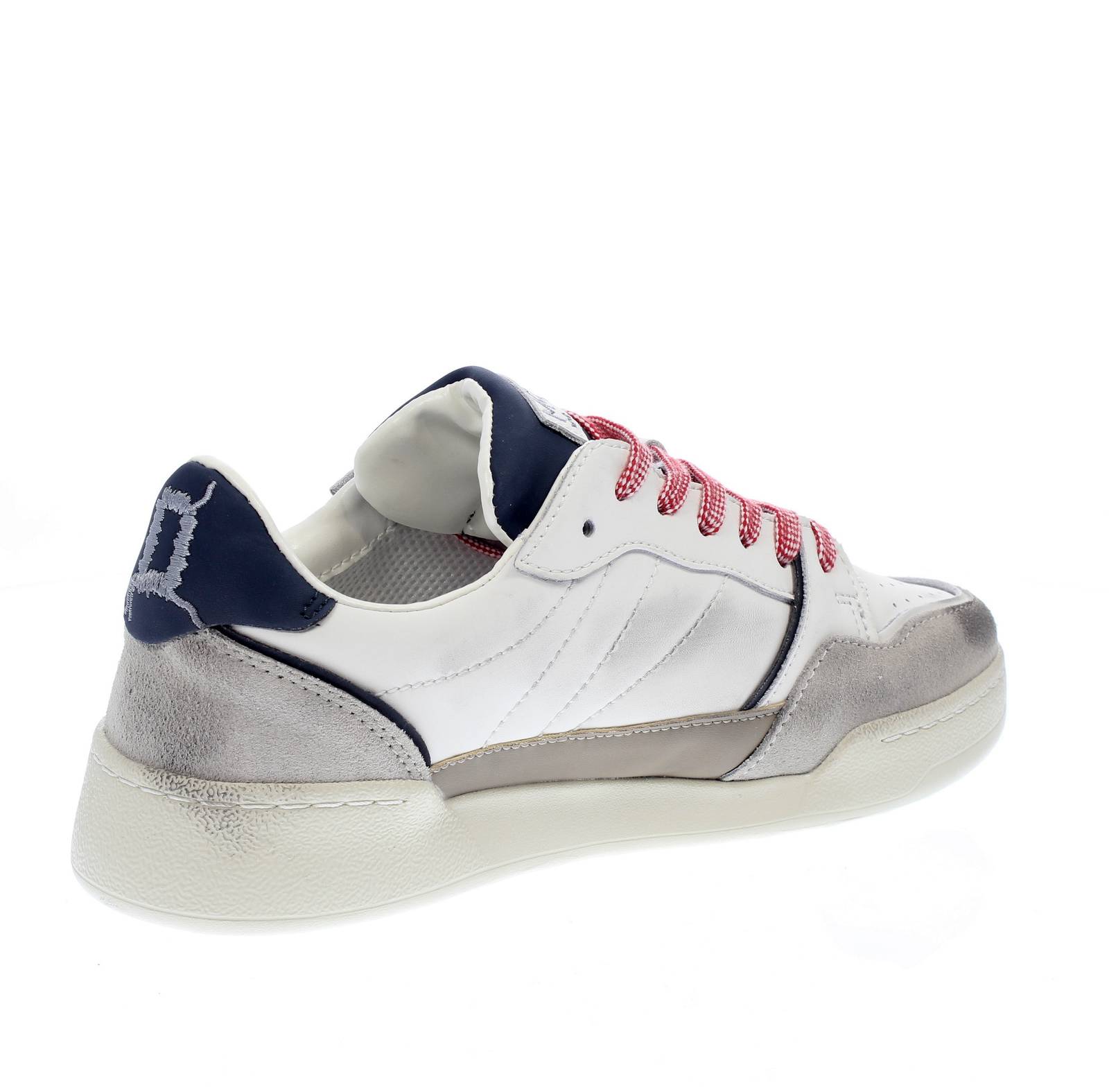 GALIZIO TORRESI Lucky - Niedrige Leder-Sneakers Herren weiß Foto 4
