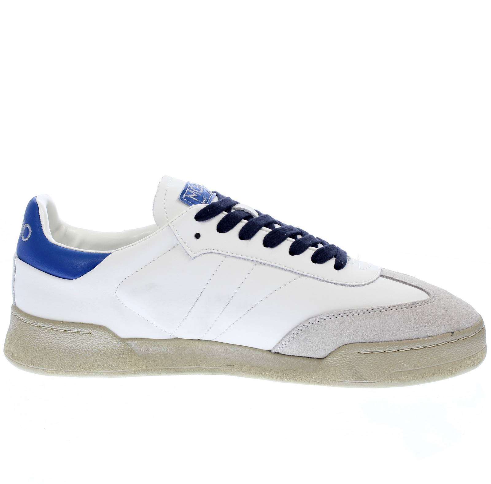 GALIZIO TORRESI Jiha - Low Leather Sneakers Man blue Photo 2