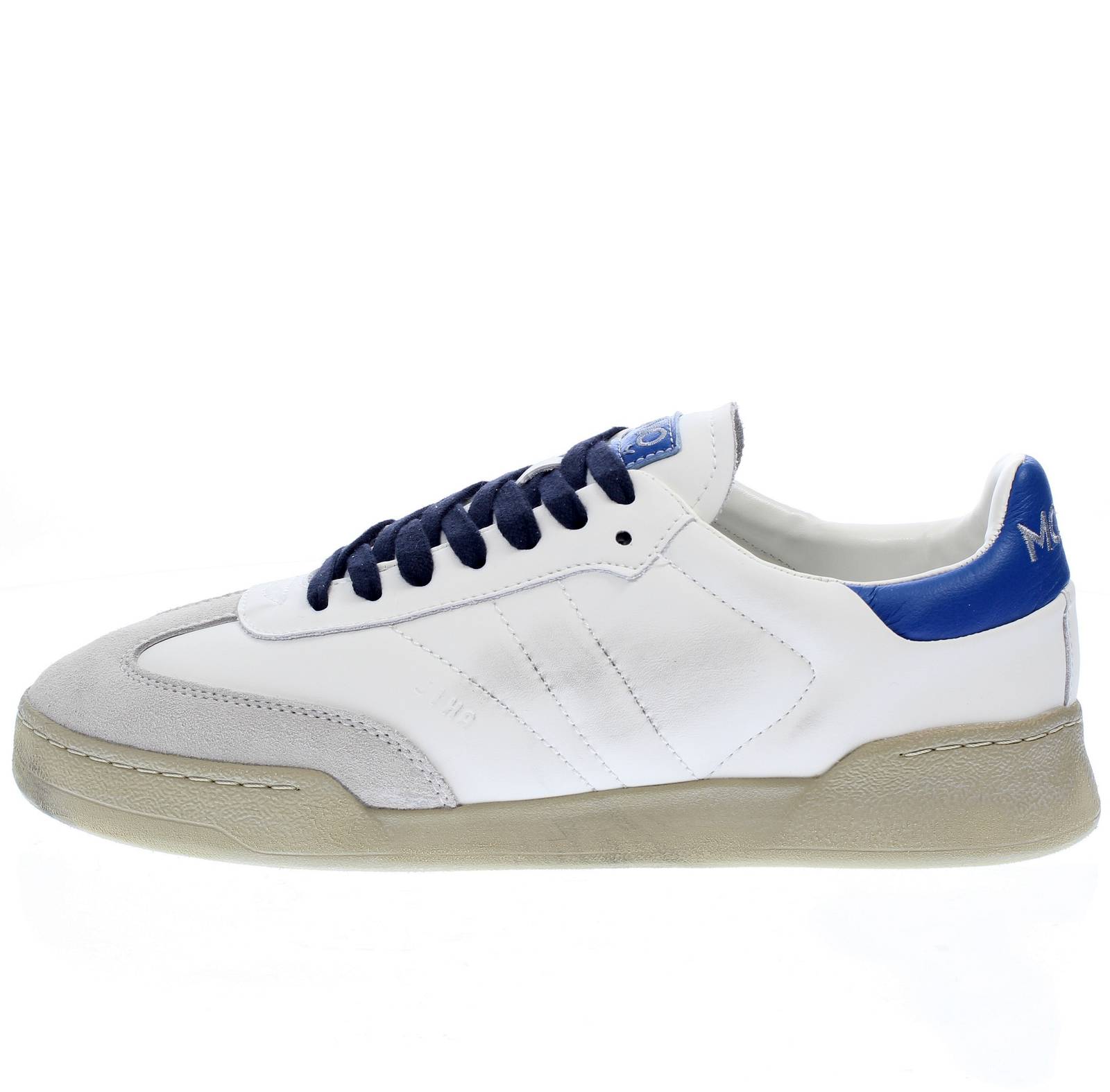 GALIZIO TORRESI Jiha - Low Leather Sneakers Man blue Photo 3