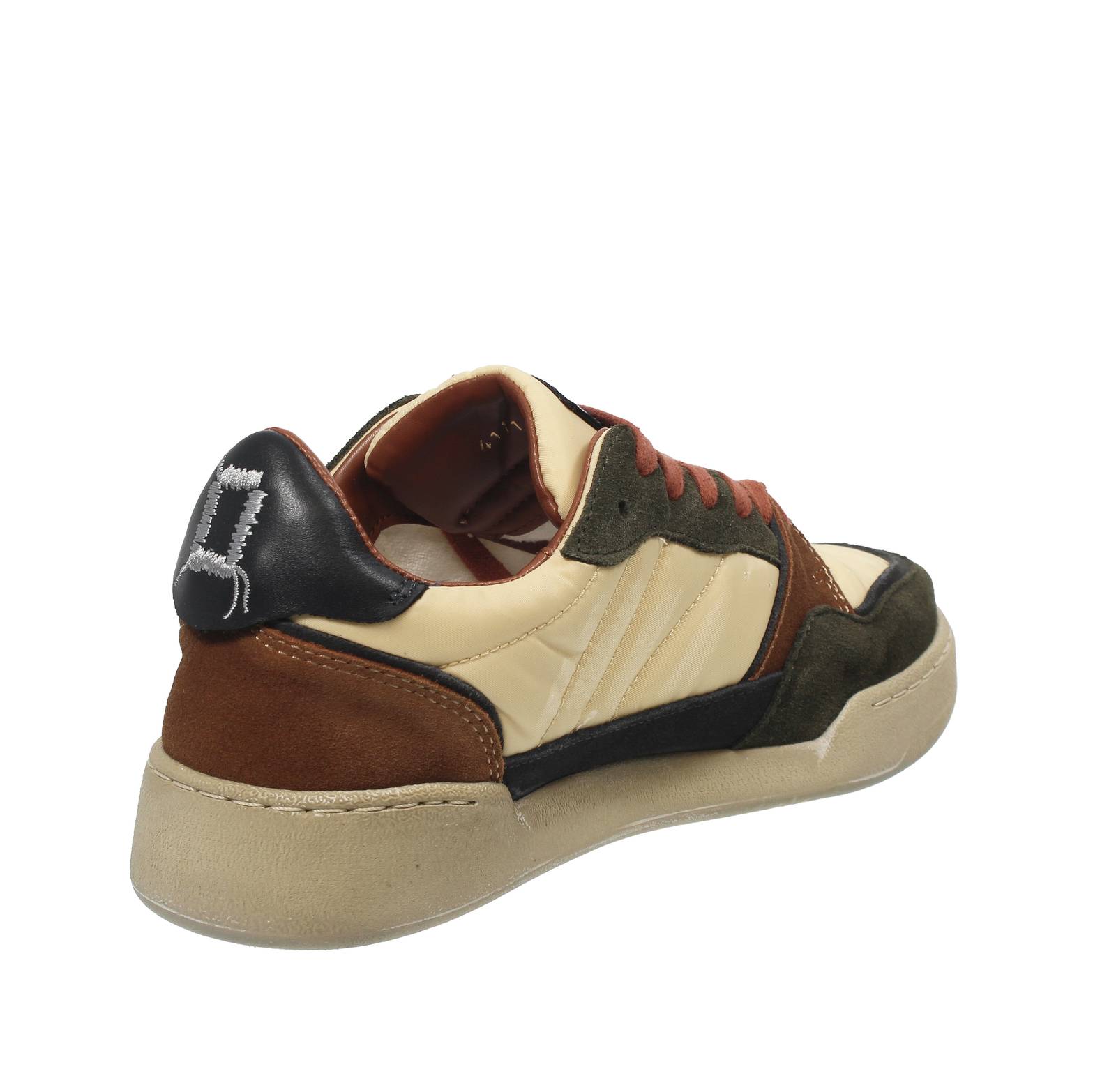 GALIZIO TORRESI Bango - Sneakers basses en daim Homme multicolor Photo 4