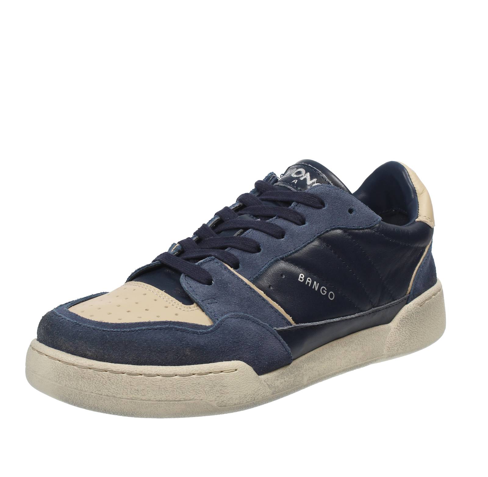 Galizio Torresi Bango - Кроссовки из мягкой замши синего цвета - Uomo Scarpe Casual