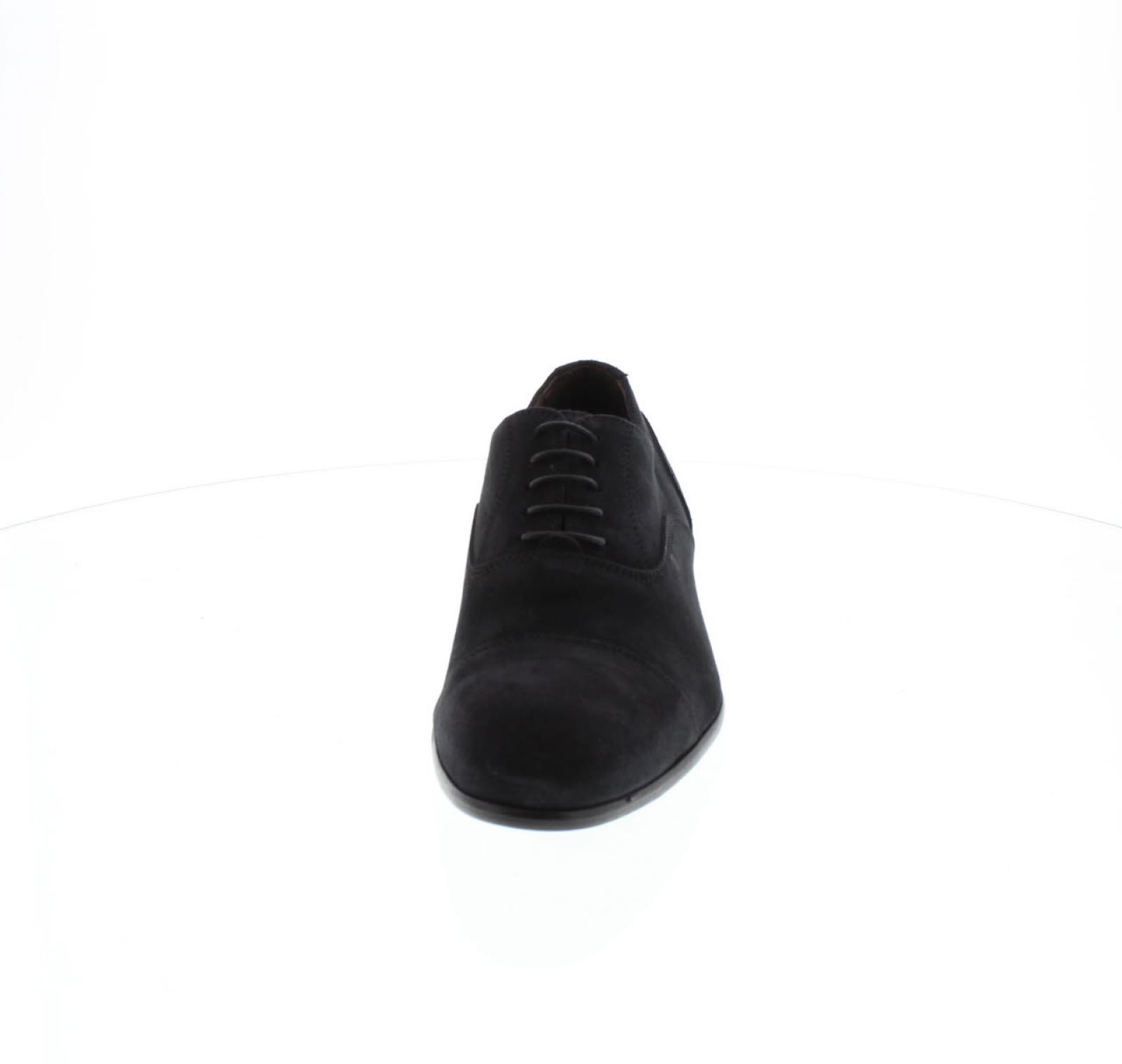 Cesare Augusto Camoscio Blu - Taglia 44 Scarpe Uomo Stringate Classiche - Foto 2 di 3
