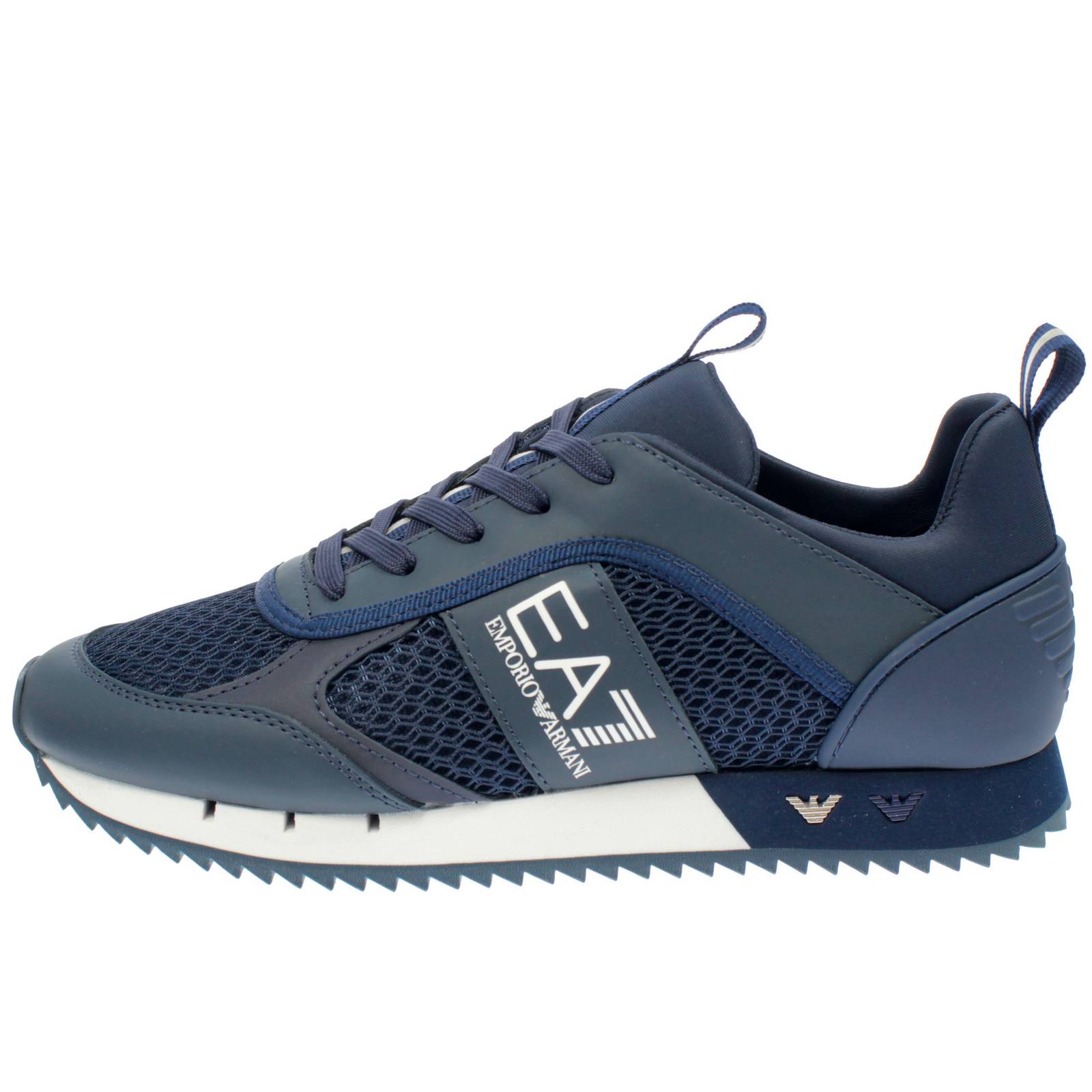 EA7 EMPORIO ARMANI Low Training Sneakers Man blue Photo 3