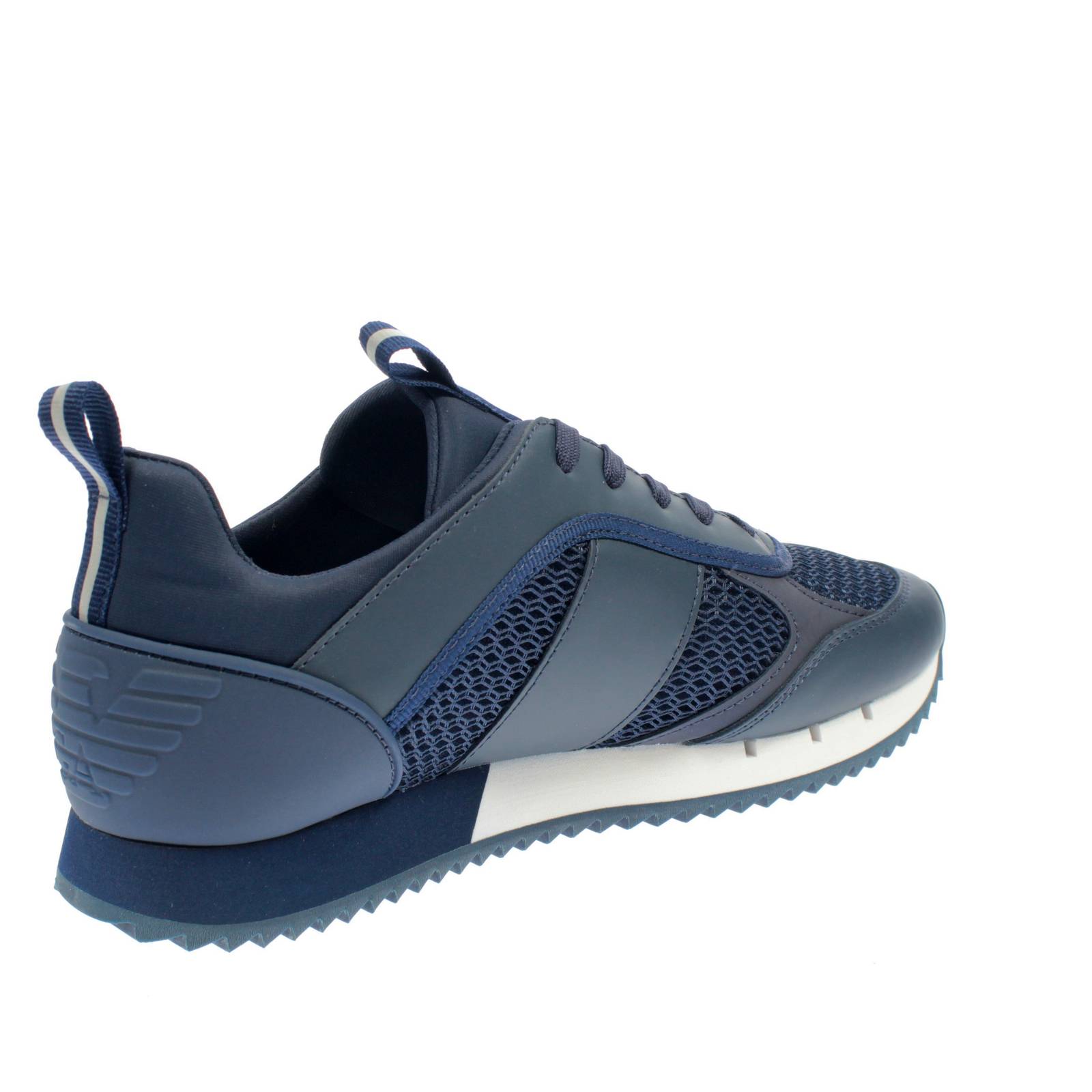 EA7 EMPORIO ARMANI Low Training Sneakers Man blue Photo 4