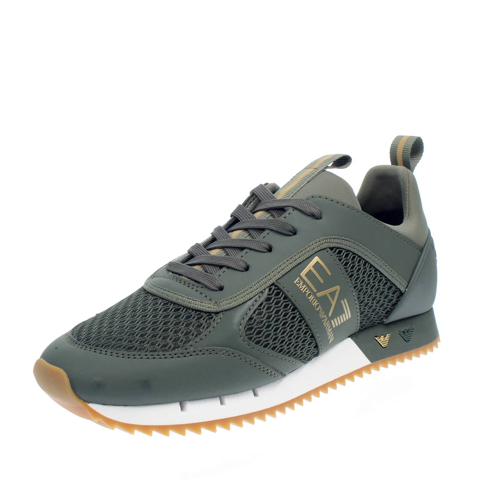 Кроссовки Ea7 Emporio Armani для тренировок Basse Verde - Повседневные кроссовки Uomo Scarpe