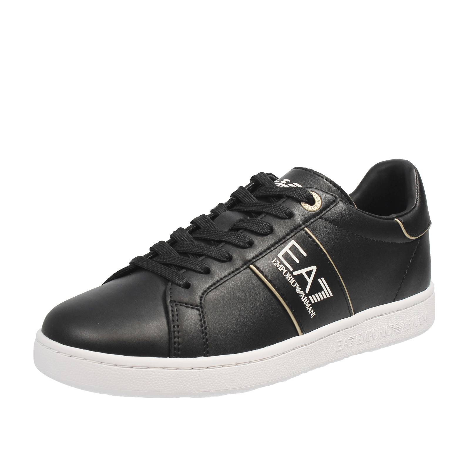 Повседневные кроссовки Ea7 Emporio Armani из экшн-кожи Nero - Uomo Scarpe 25090₽