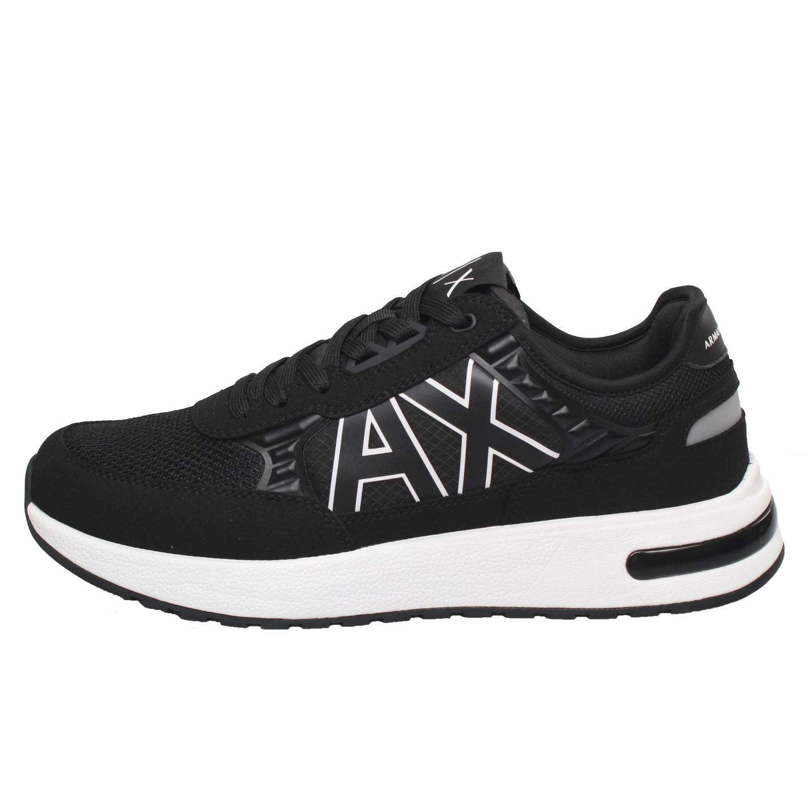 ARMANI EXCHANGE Urban Training Sneakers Man black Photo 3