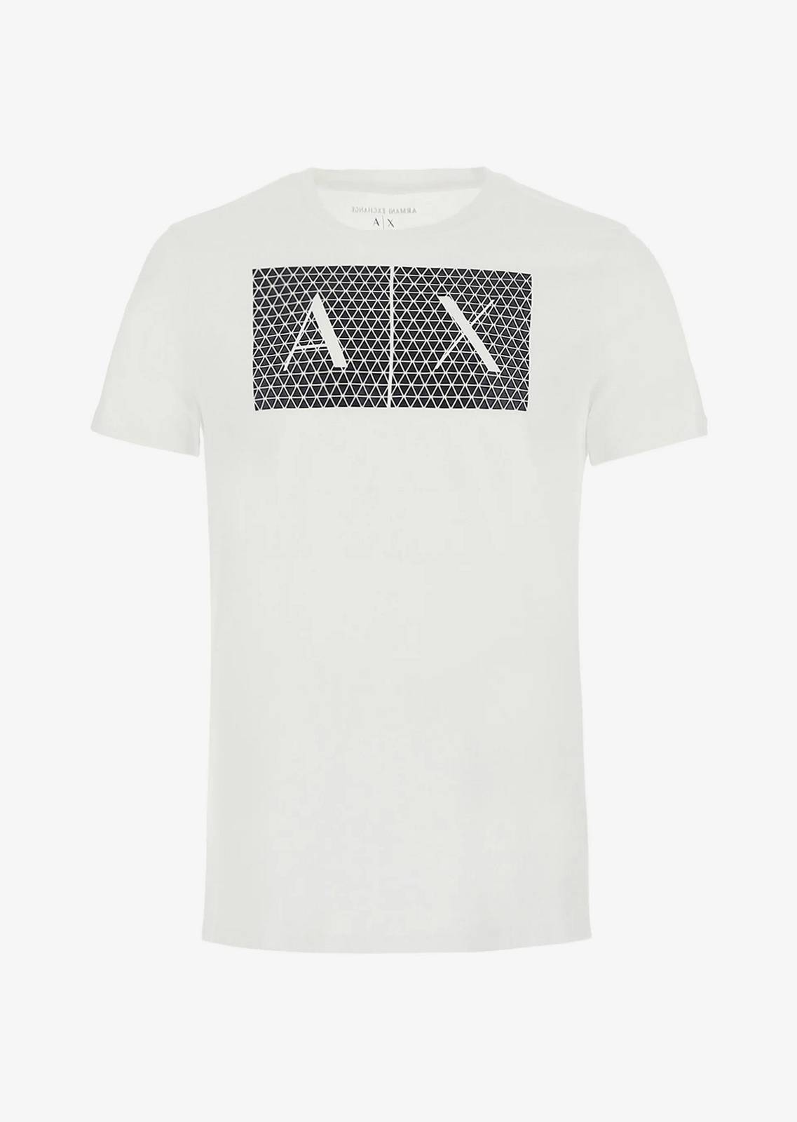 ARMANI EXCHANGE T-Shirt à manches courtes avec impression du logo Homme blanc