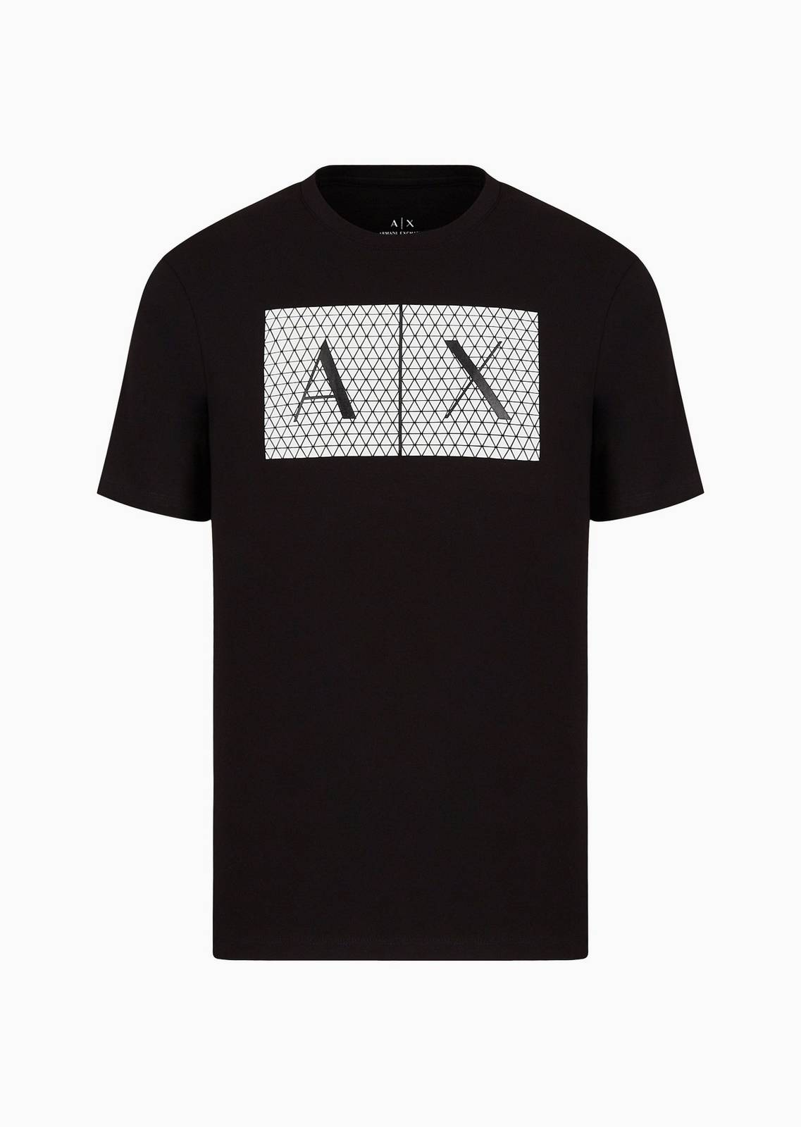 ARMANI EXCHANGE T-Shirt à manches courtes avec impression du logo Homme noir