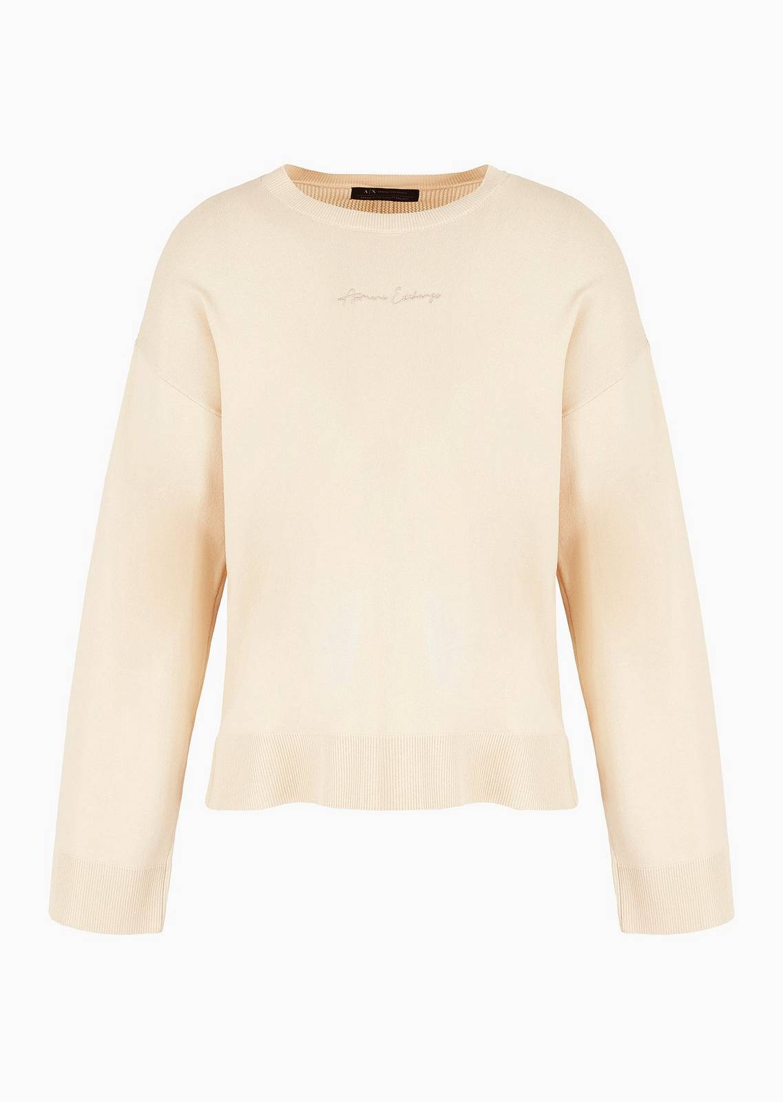 ARMANI EXCHANGE Pull - Pull avec logo Femme multicolor