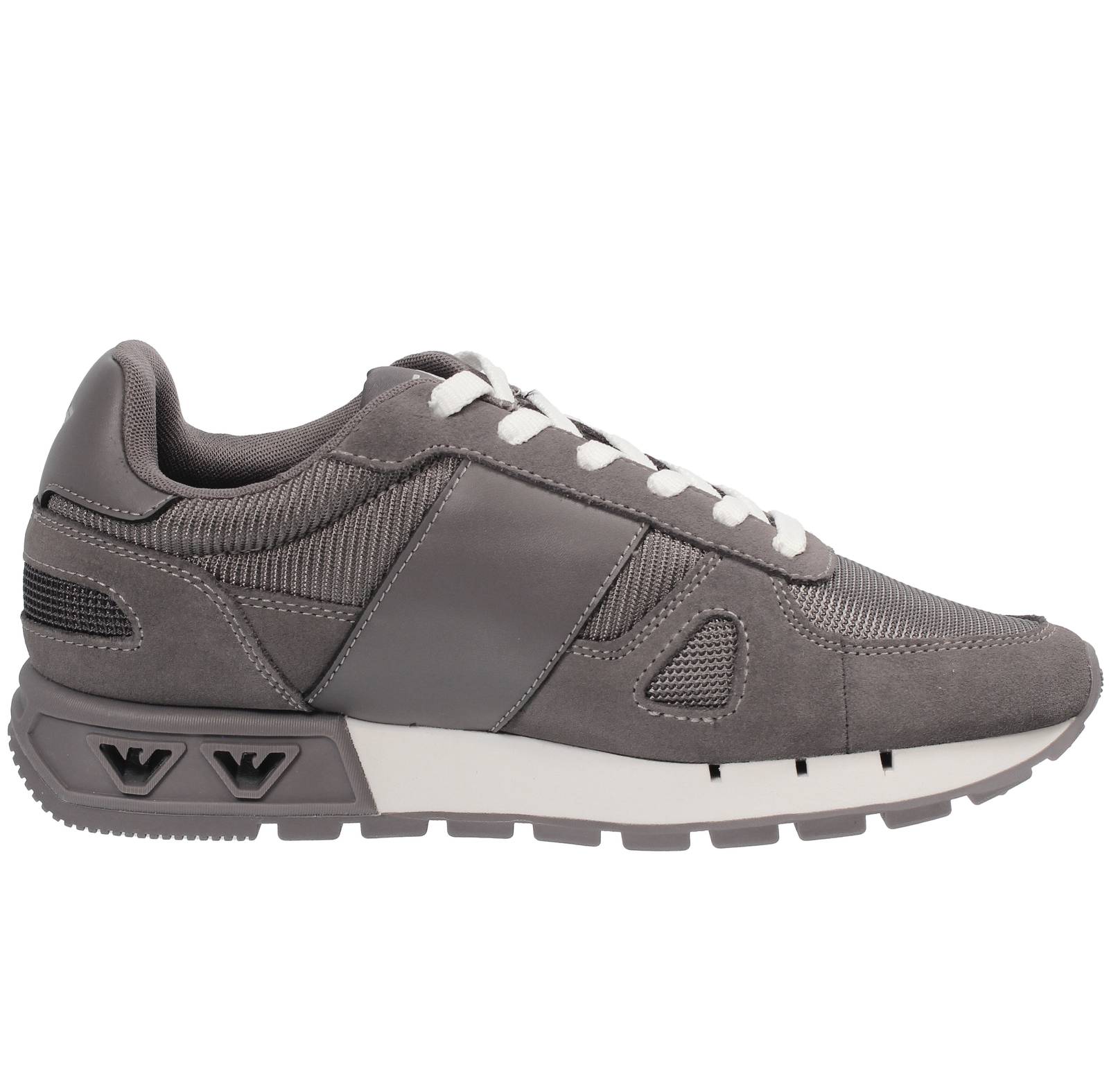EA7 EMPORIO ARMANI Sneaker Legacy noir et blanc Homme gris Photo 2