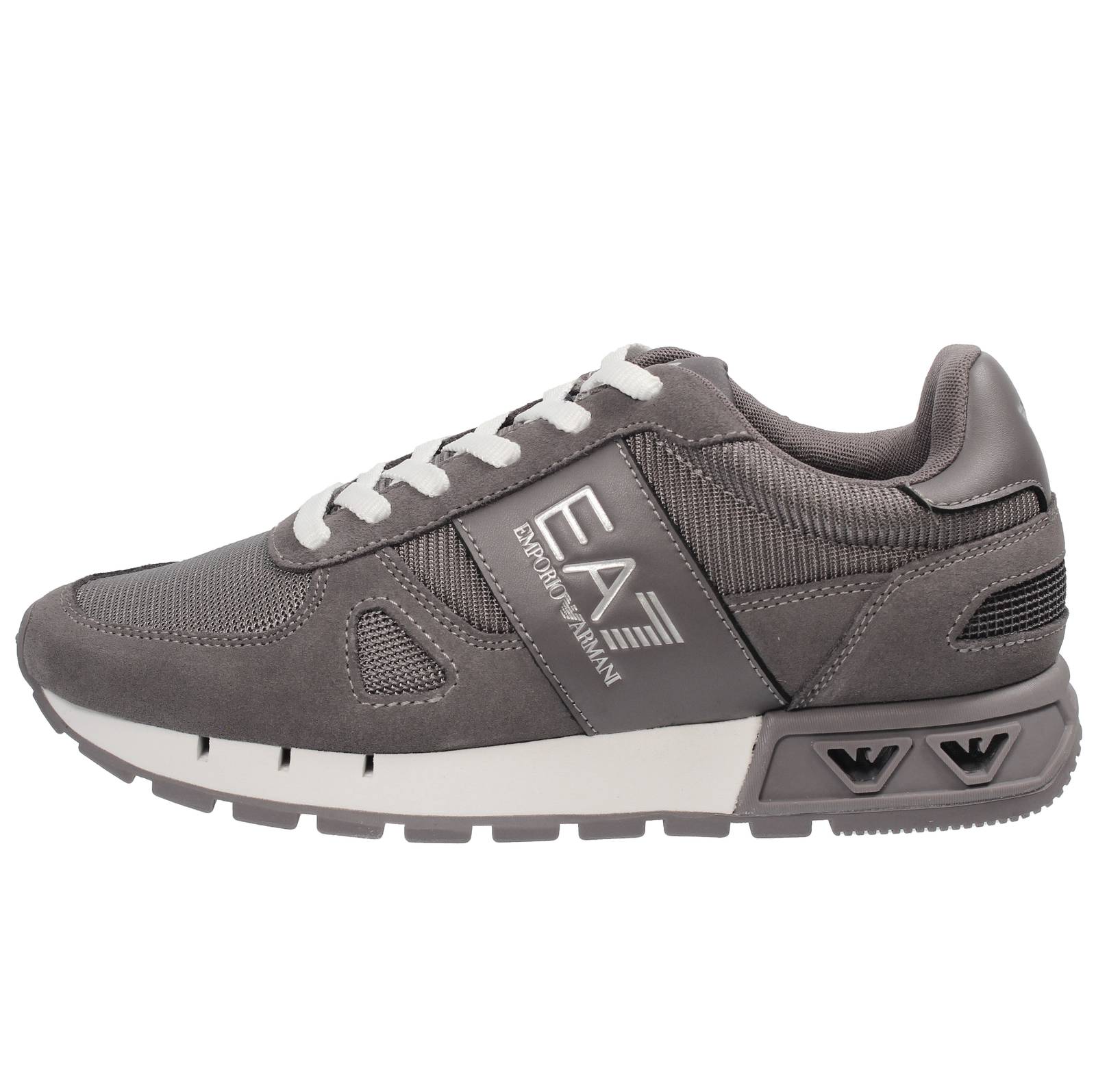 EA7 EMPORIO ARMANI Sneaker Legacy noir et blanc Homme gris Photo 3