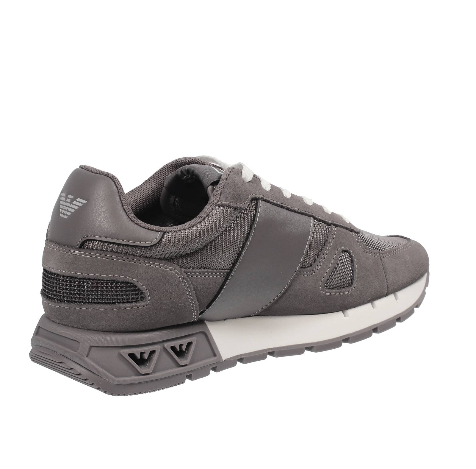 EA7 EMPORIO ARMANI Sneaker Legacy noir et blanc Homme gris Photo 4