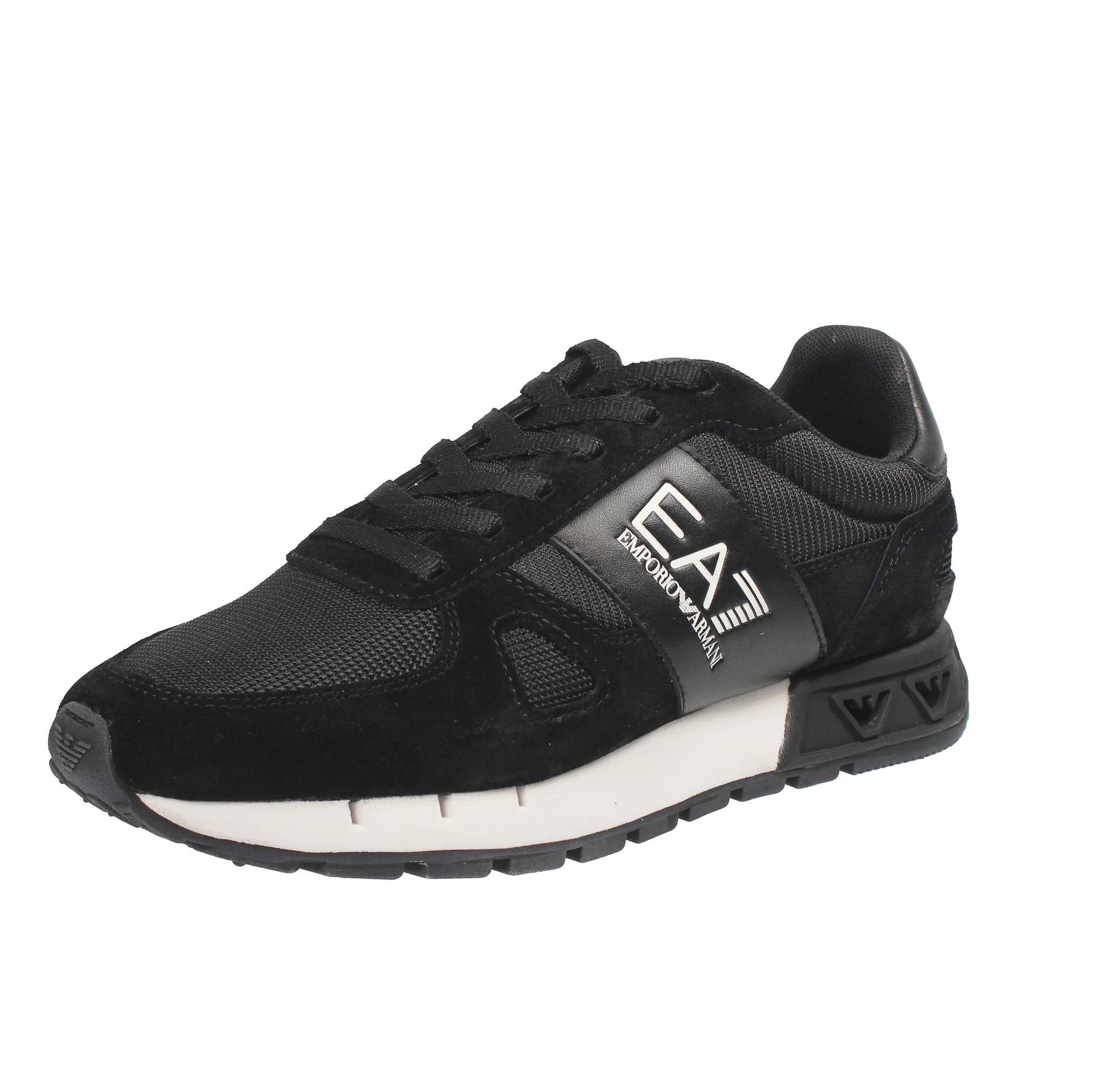EA7 EMPORIO ARMANI Black & White Legacy Sneaker Uomo nero