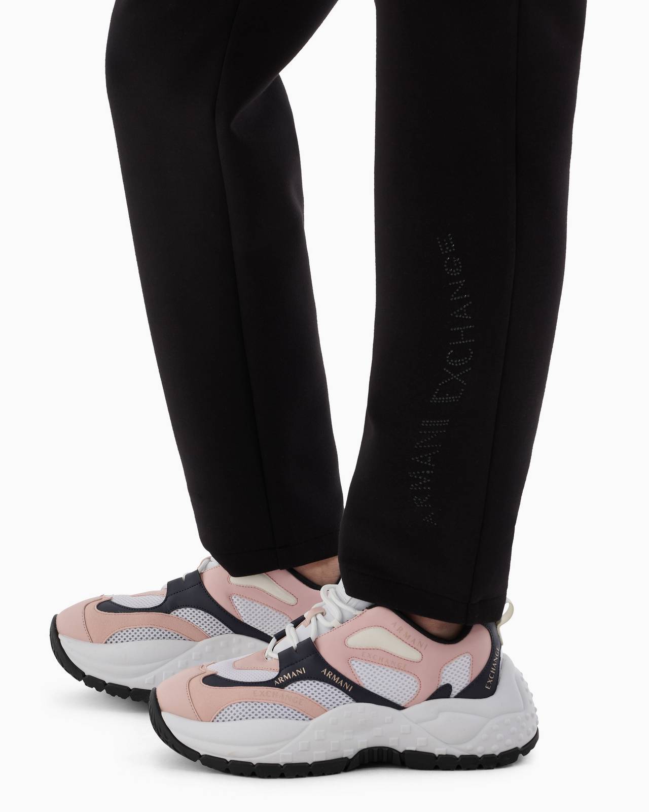 ARMANI EXCHANGE Pantalon de survêtement Femme noir Photo 3