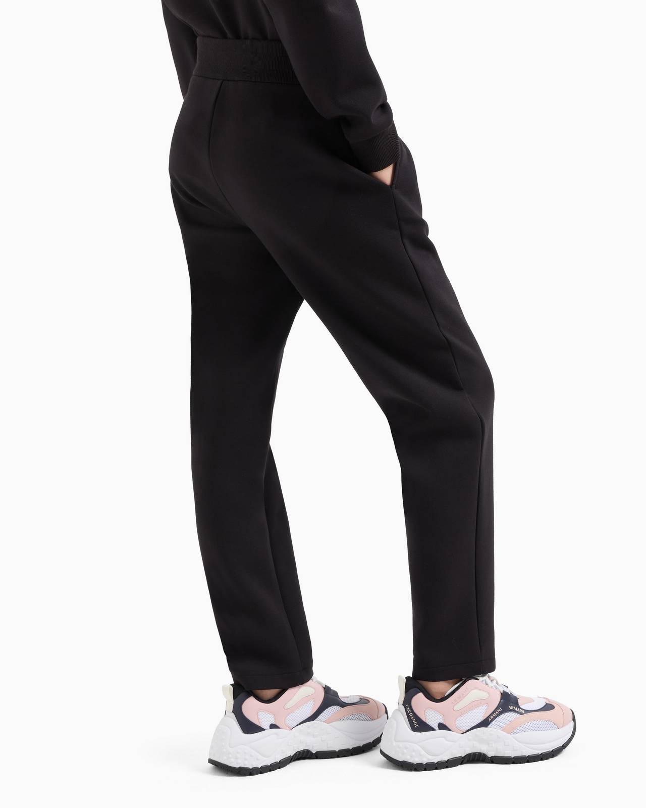 ARMANI EXCHANGE Pantalon de survêtement Femme noir Photo 4