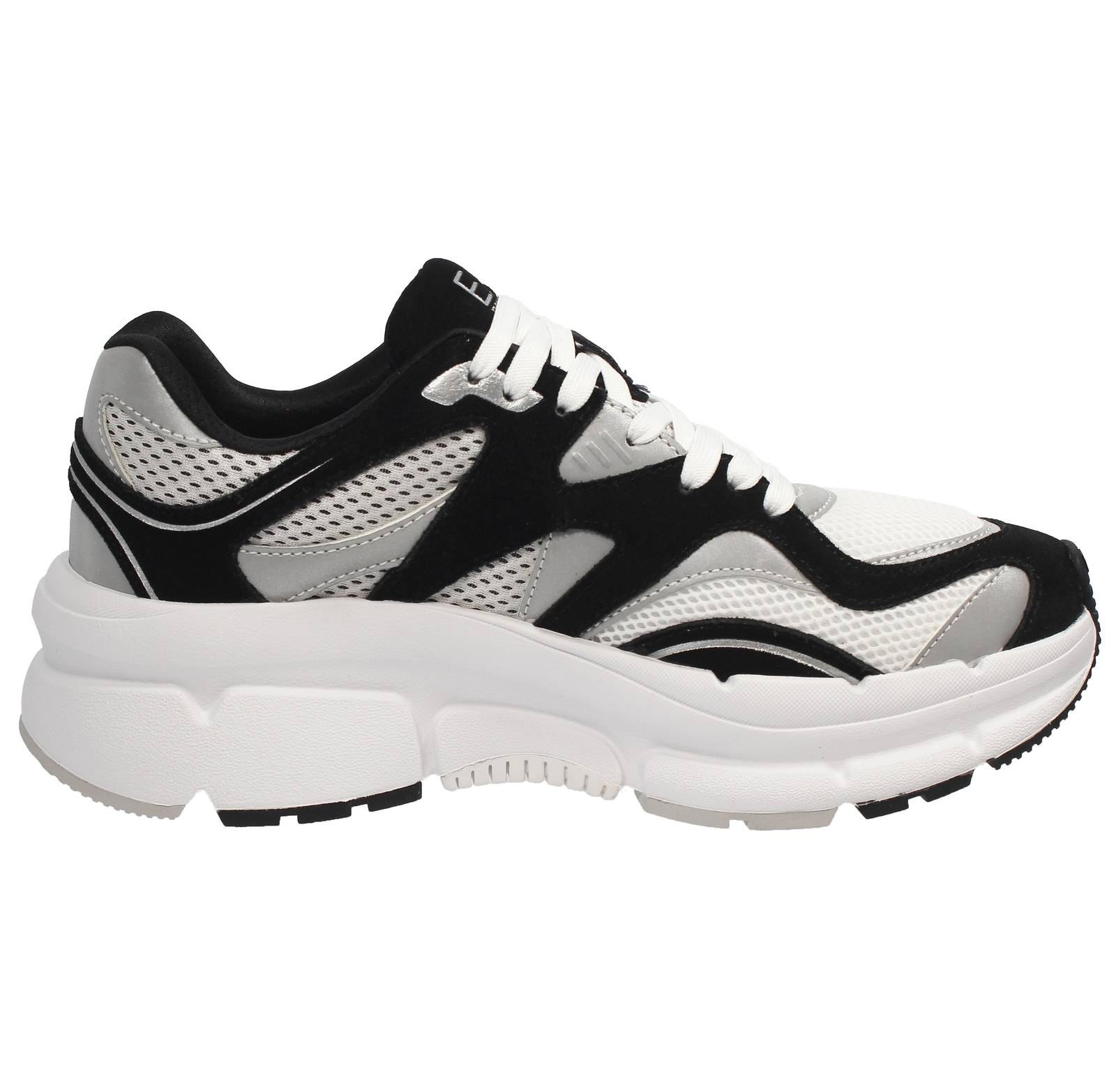 EA7 EMPORIO ARMANI Crave - Sneakers in Suede e mesh Uomo nero Foto 2