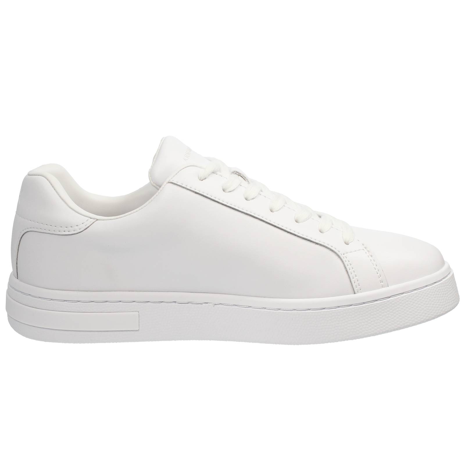 ARMANI EXCHANGE Sneakers basses en cuir Homme blanc Photo 2