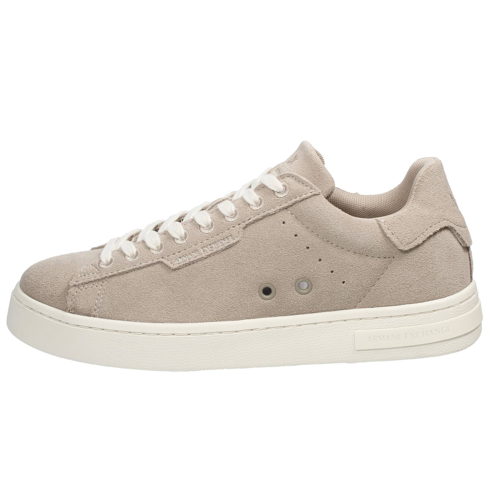 ARMANI EXCHANGE Low Nubuck Sneakers Man sand Photo 3