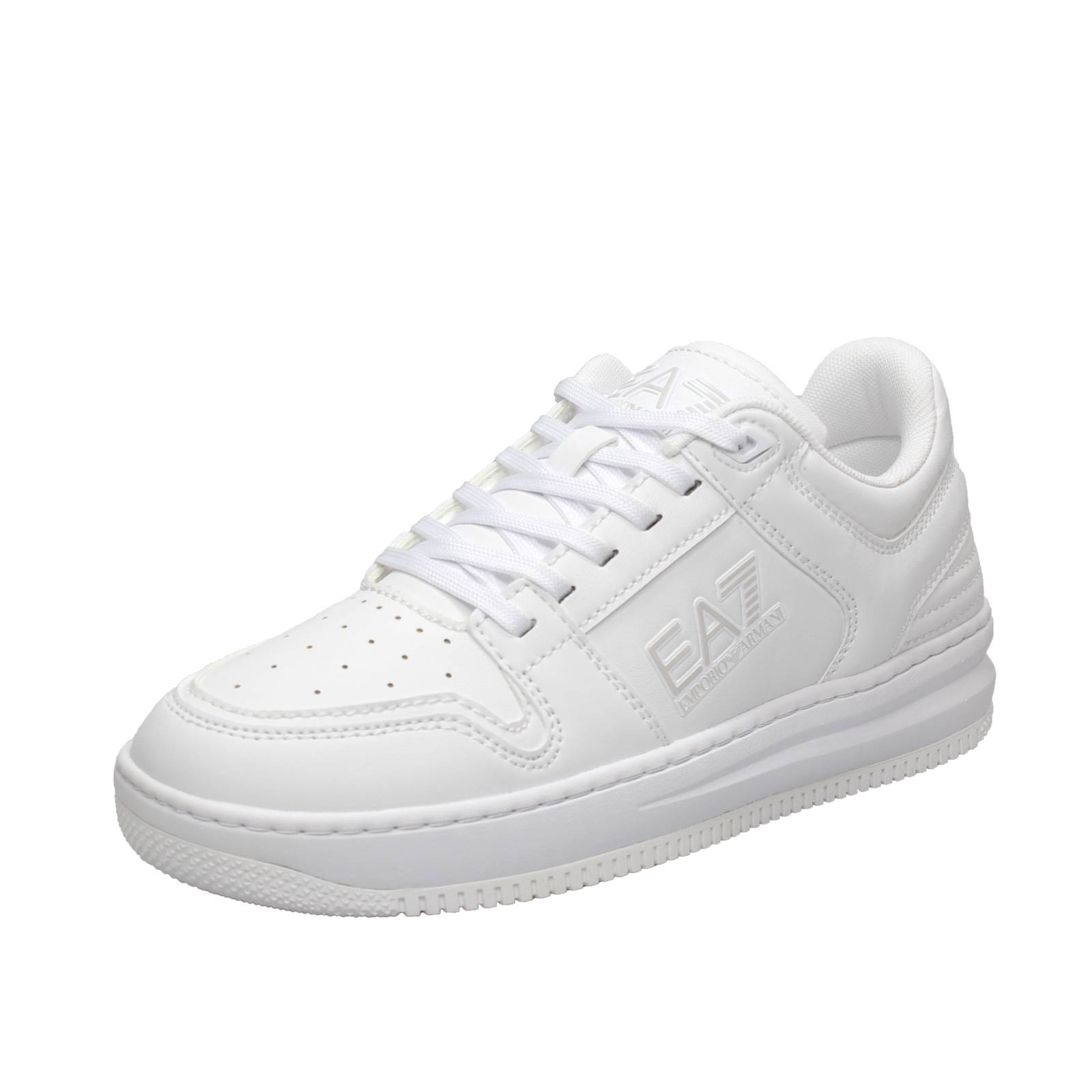 EA7 EMPORIO ARMANI Slasher - Sneakers basses Homme blanc