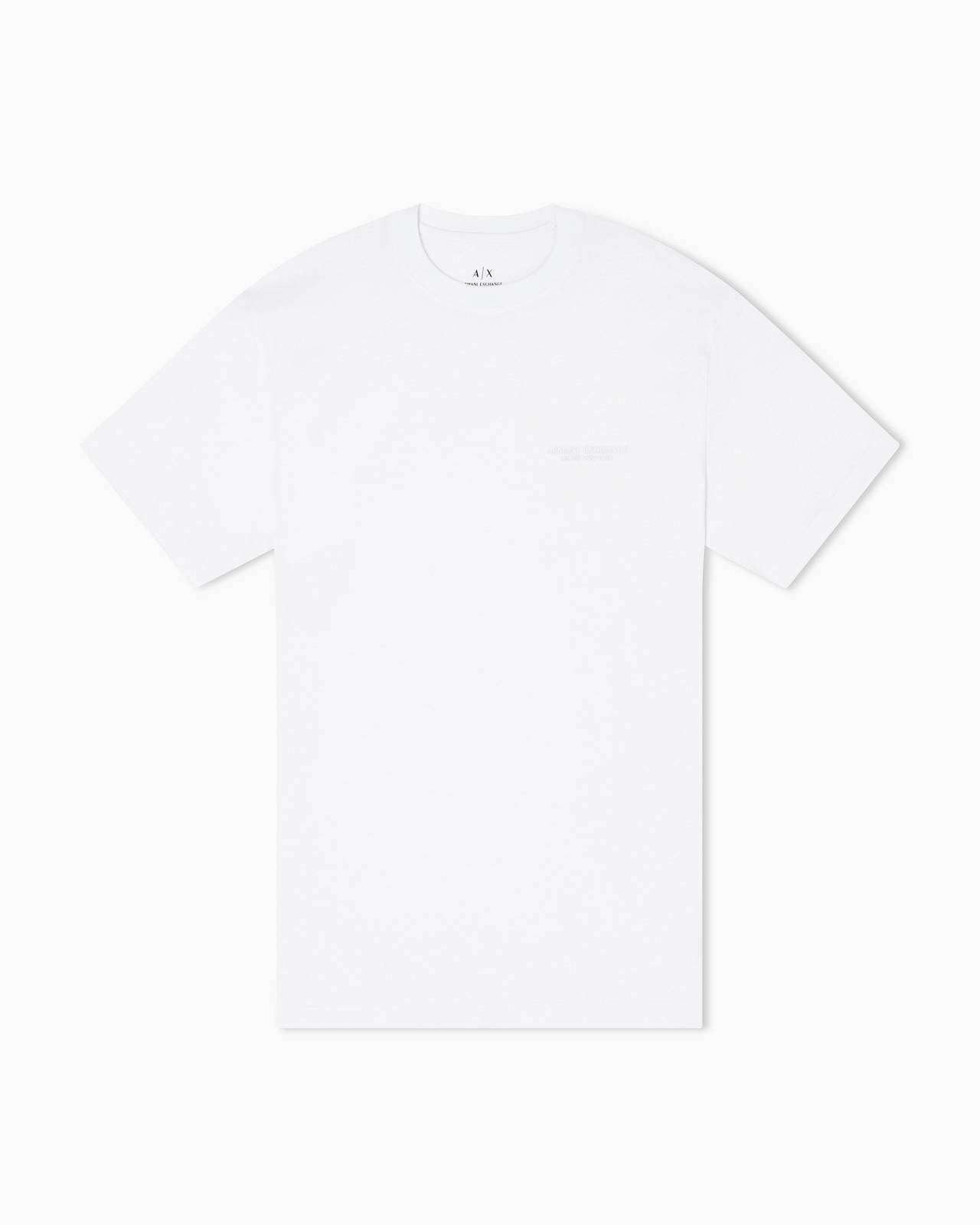 ARMANI EXCHANGE Tee reg Homme blanc