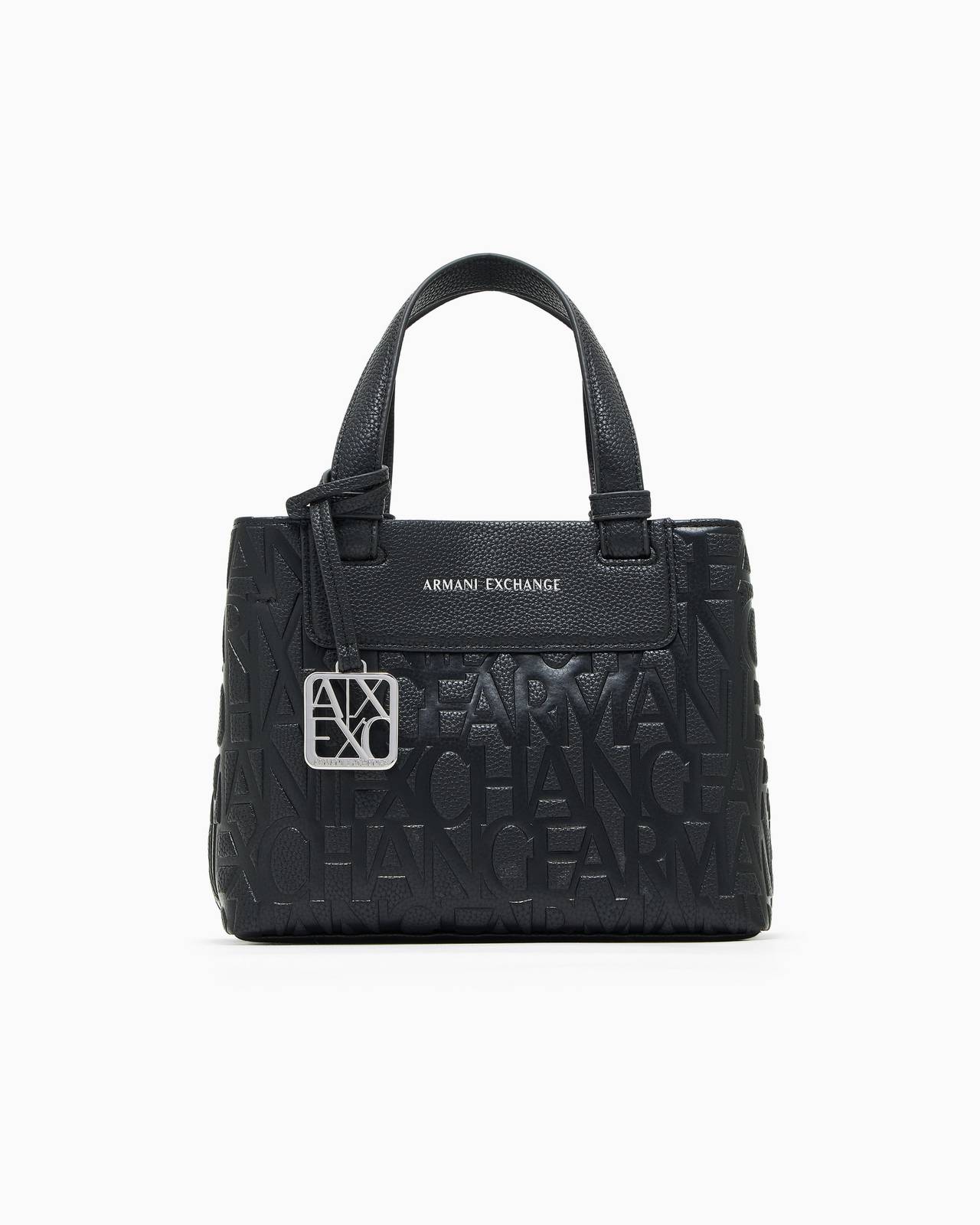 ARMANI EXCHANGE liz pebble tote Femme noir