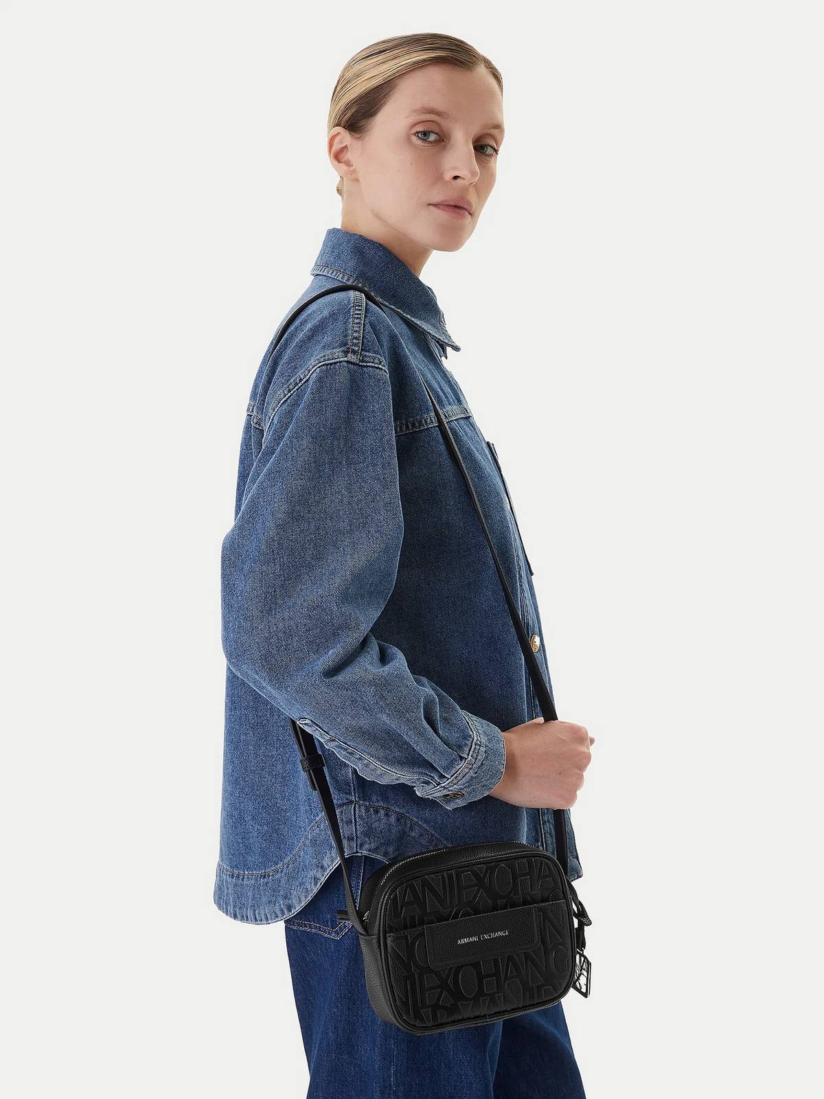 ARMANI EXCHANGE messager Femme noir Photo 3