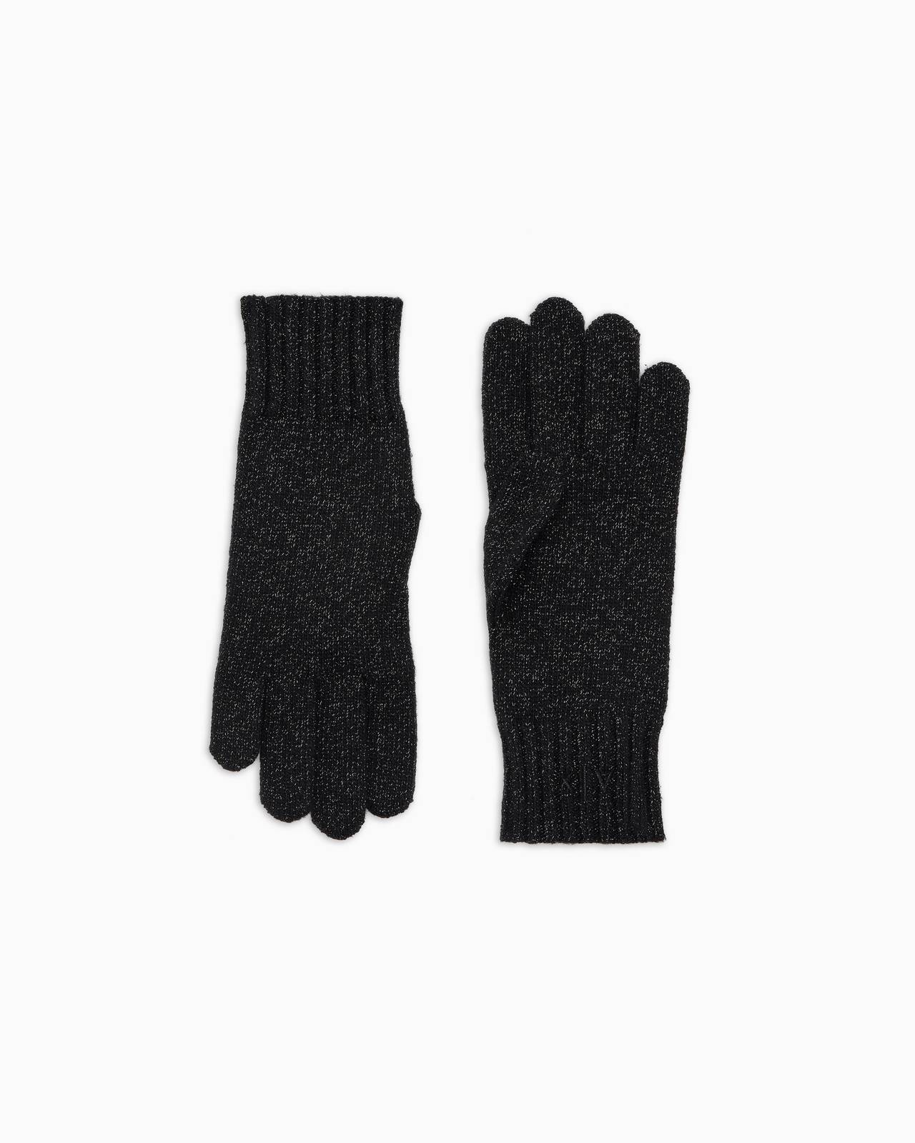 ARMANI EXCHANGE Gants à paillettes Femme assortis