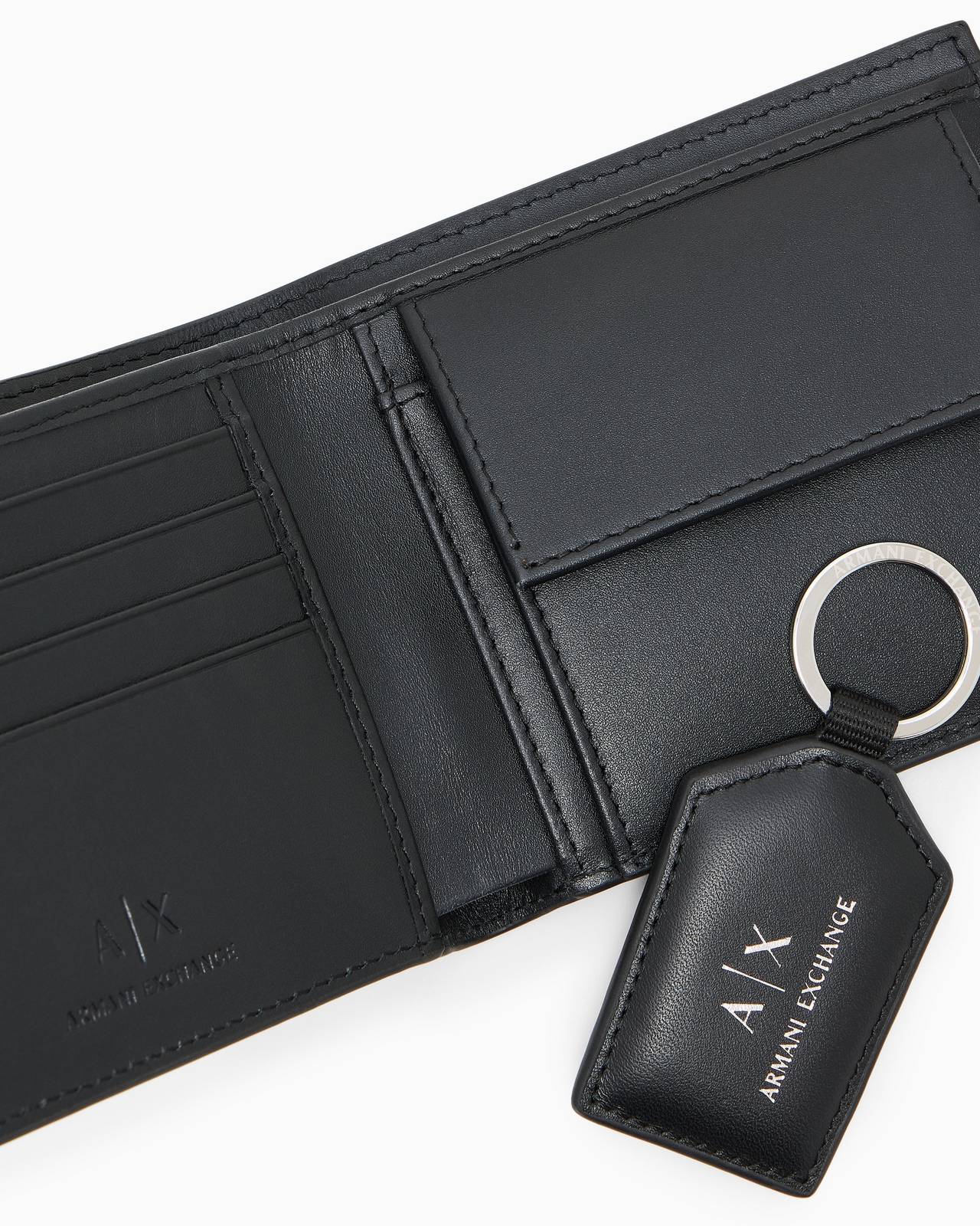 ARMANI EXCHANGE petit set de maroquinerie Homme noir Photo 3