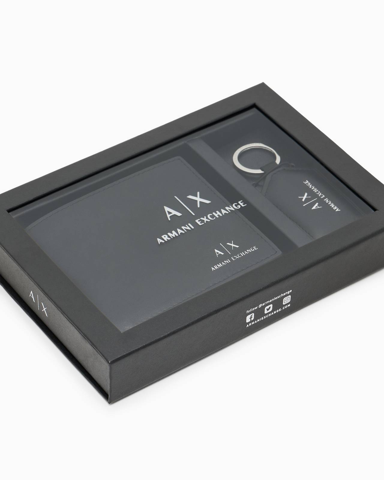 ARMANI EXCHANGE petit set de maroquinerie Homme noir Photo 4