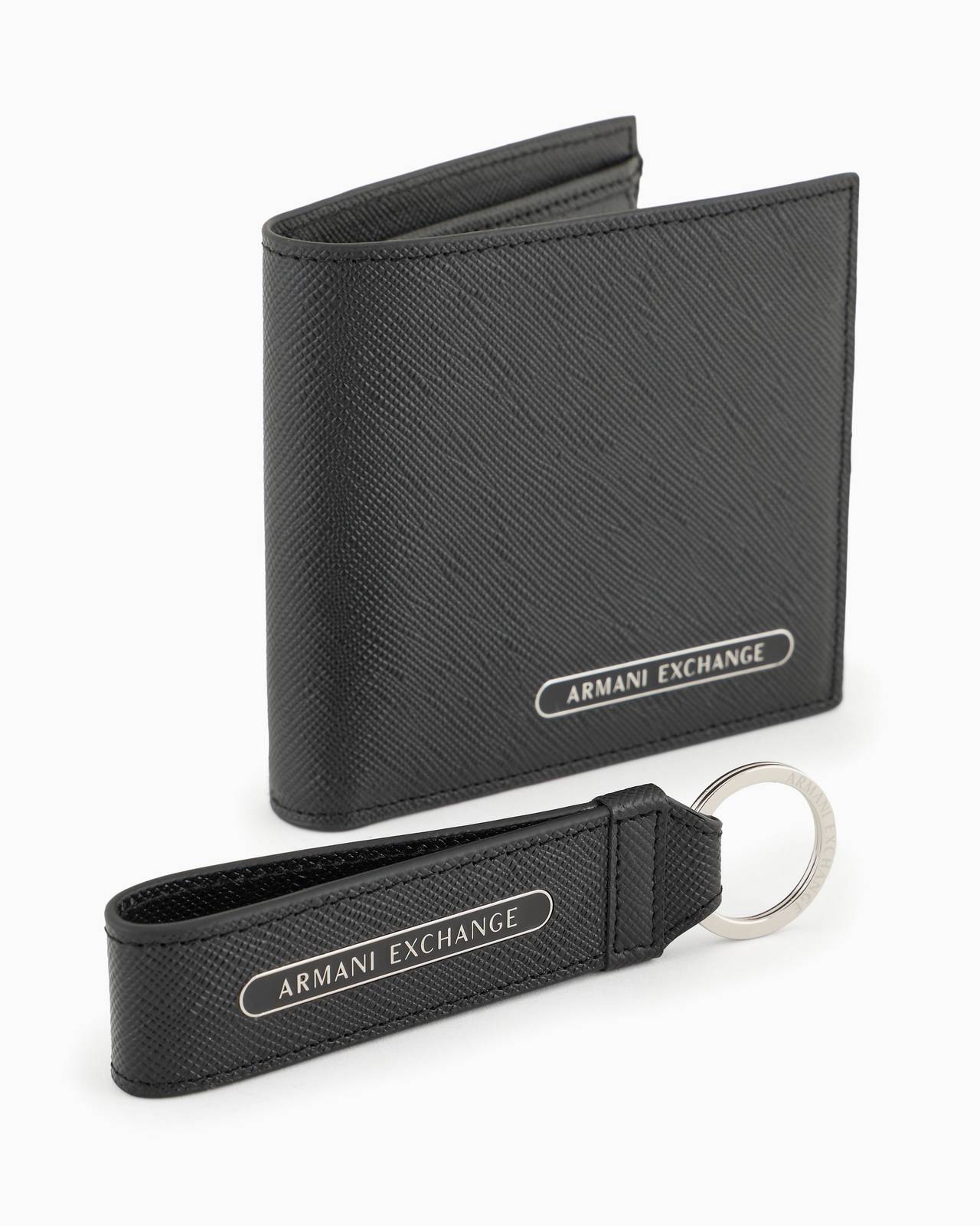 ARMANI EXCHANGE petit set de maroquinerie Homme noir Photo 3