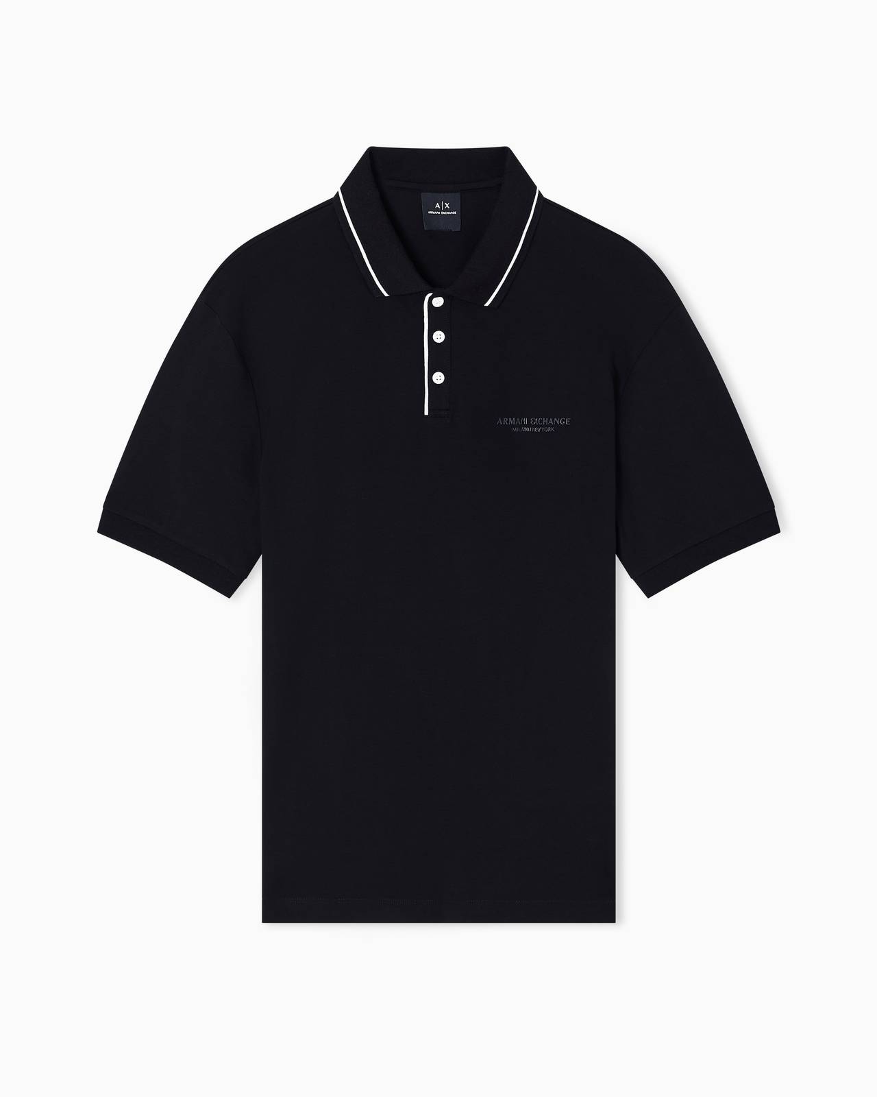 ARMANI EXCHANGE Polo Homme noir