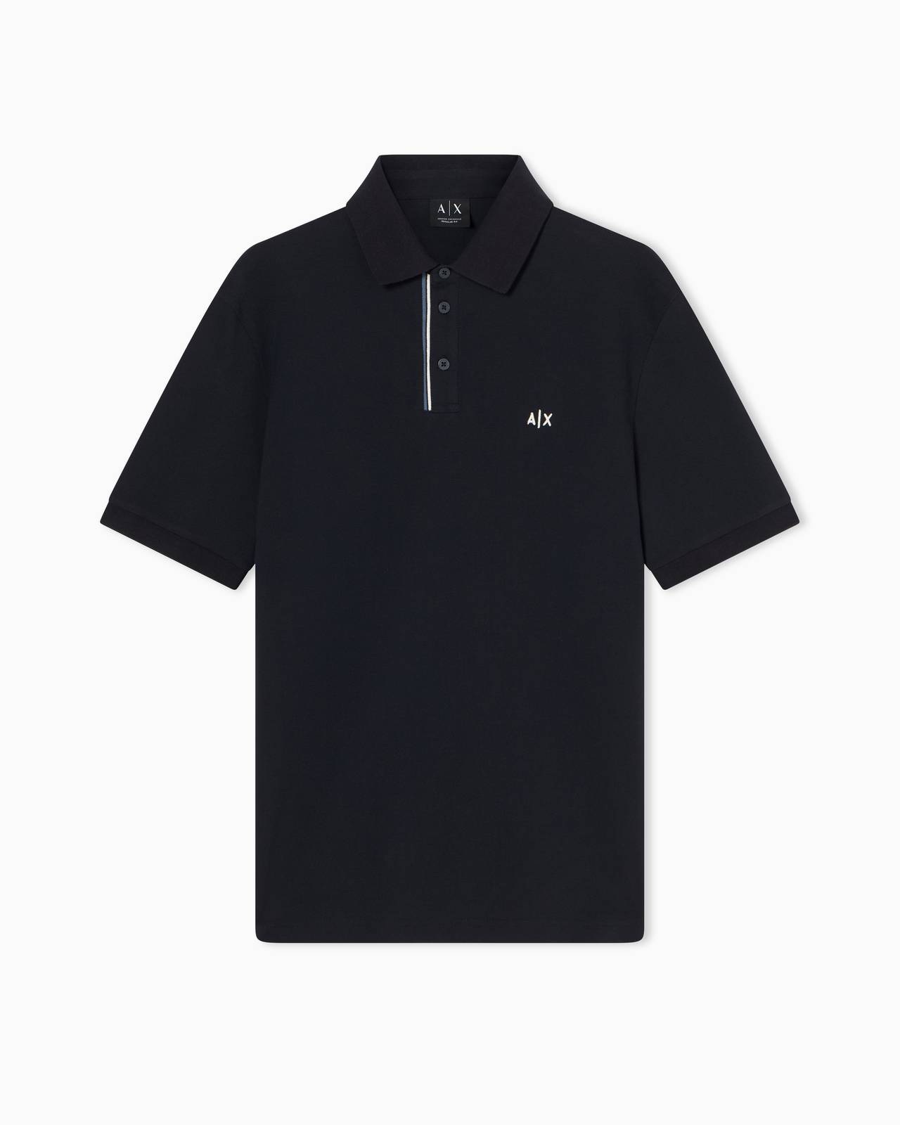ARMANI EXCHANGE polo Homme bleu