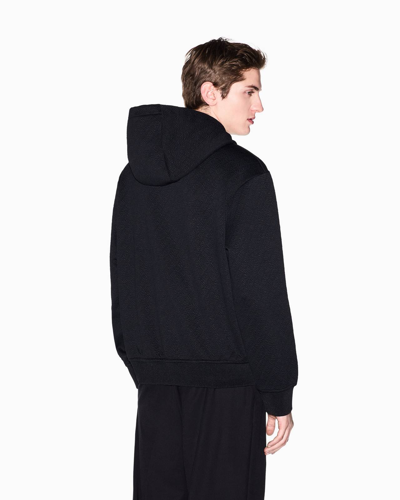 ARMANI EXCHANGE sweat-shirt Homme noir Photo 3