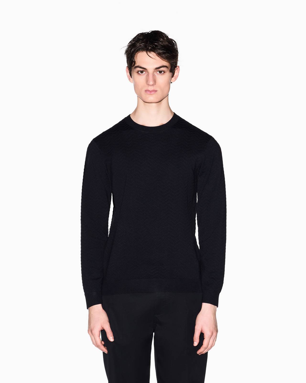 ARMANI EXCHANGE pull-over Homme bleu Photo 2