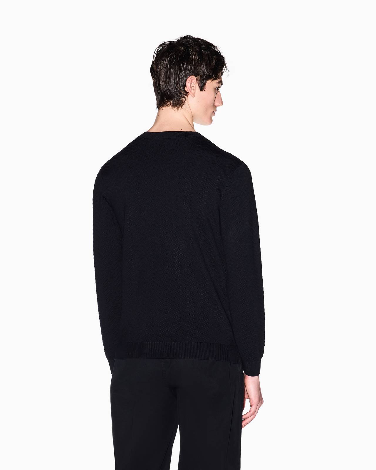 ARMANI EXCHANGE pull-over Homme bleu Photo 4