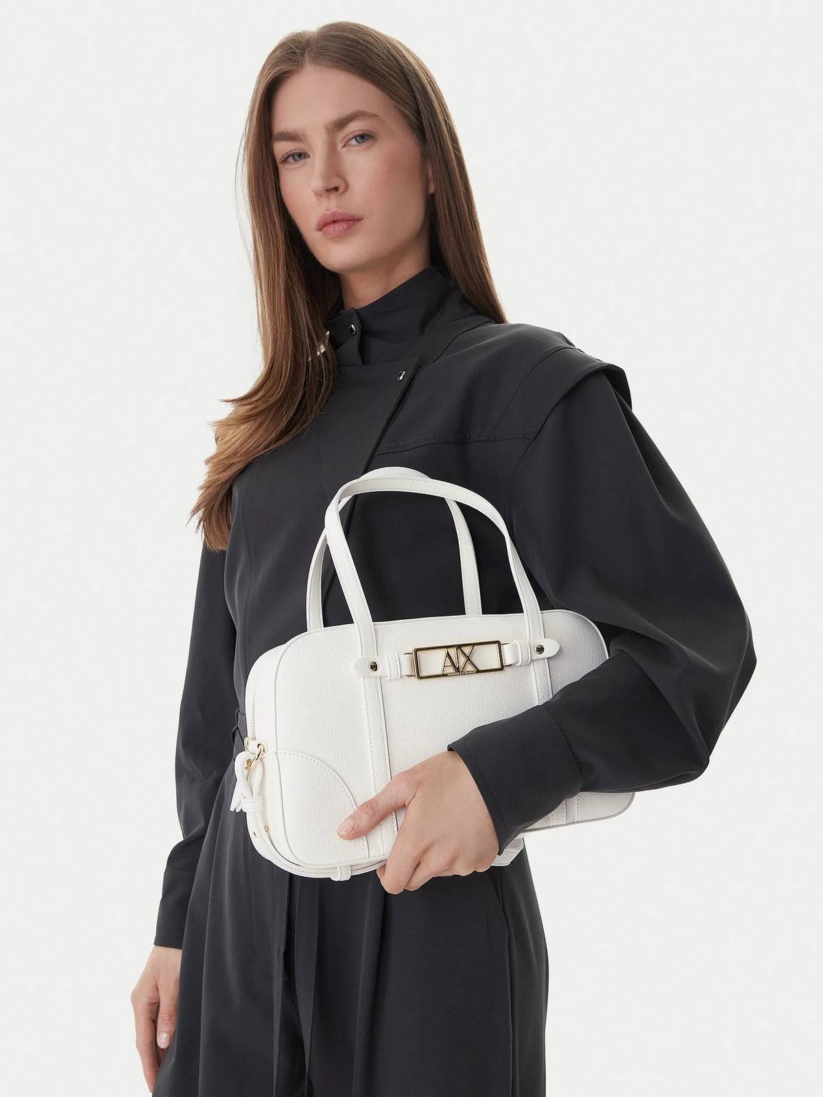 ARMANI EXCHANGE sac à provisions Femme blanc Photo 3