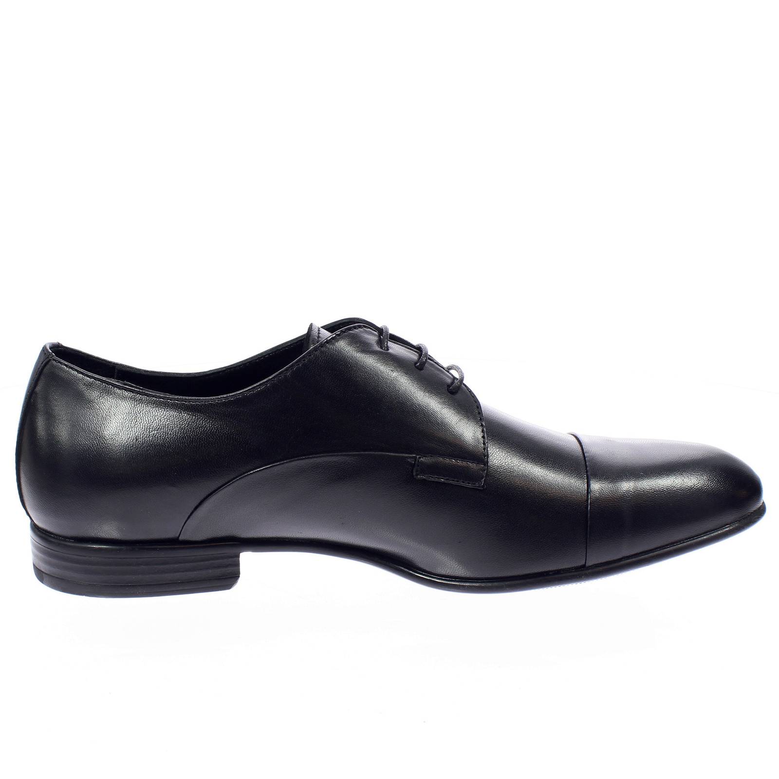 REFEEL Stringate Derby in Pelle Uomo nero Foto 2