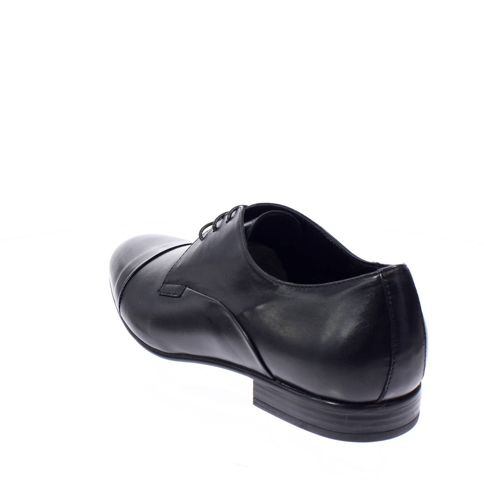 REFEEL Stringate Derby in Pelle Uomo nero Foto 4