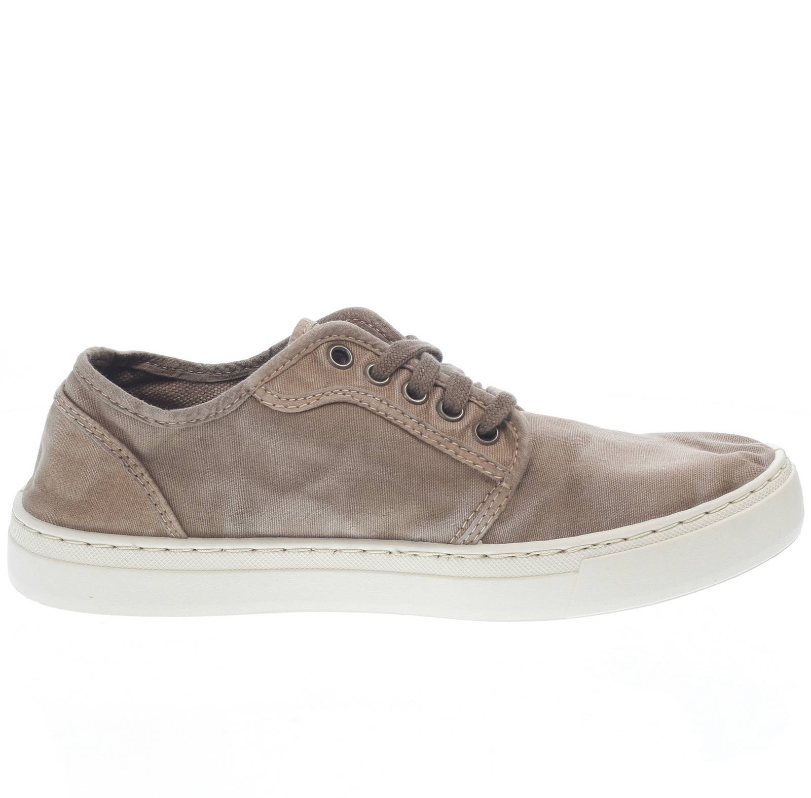 NATURAL WORLD Old Narciso - Sneakers basses en tissu Homme beige Photo 2